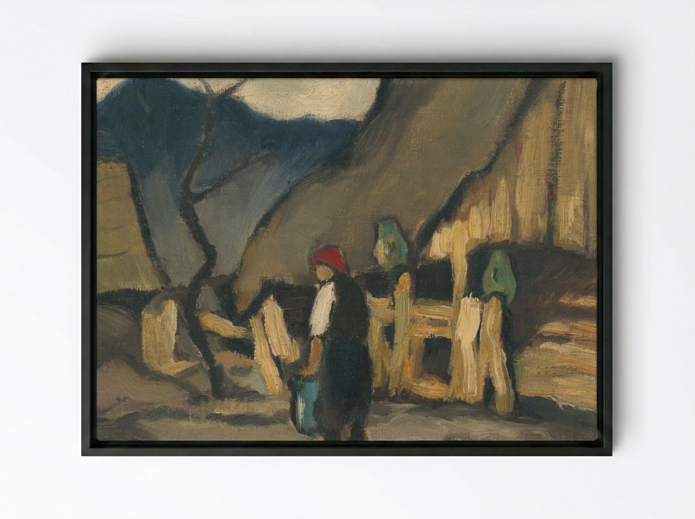 Meridian - Zolo Palugyay - Framed Canvas Black