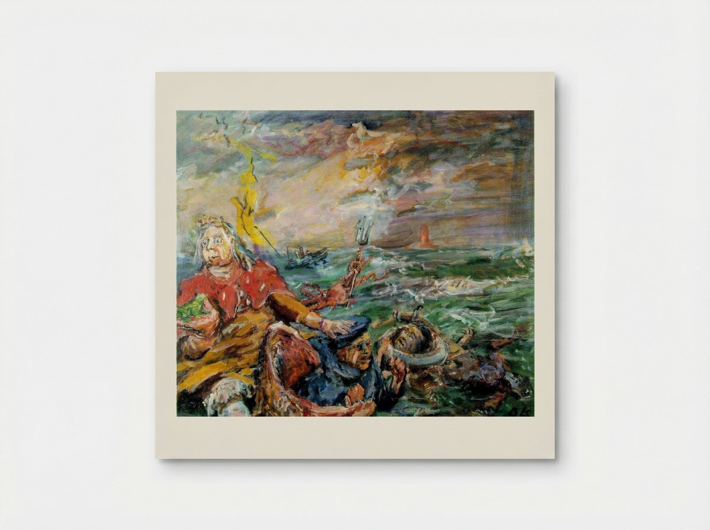 Loreley - Oskar Kokoschka - Poster