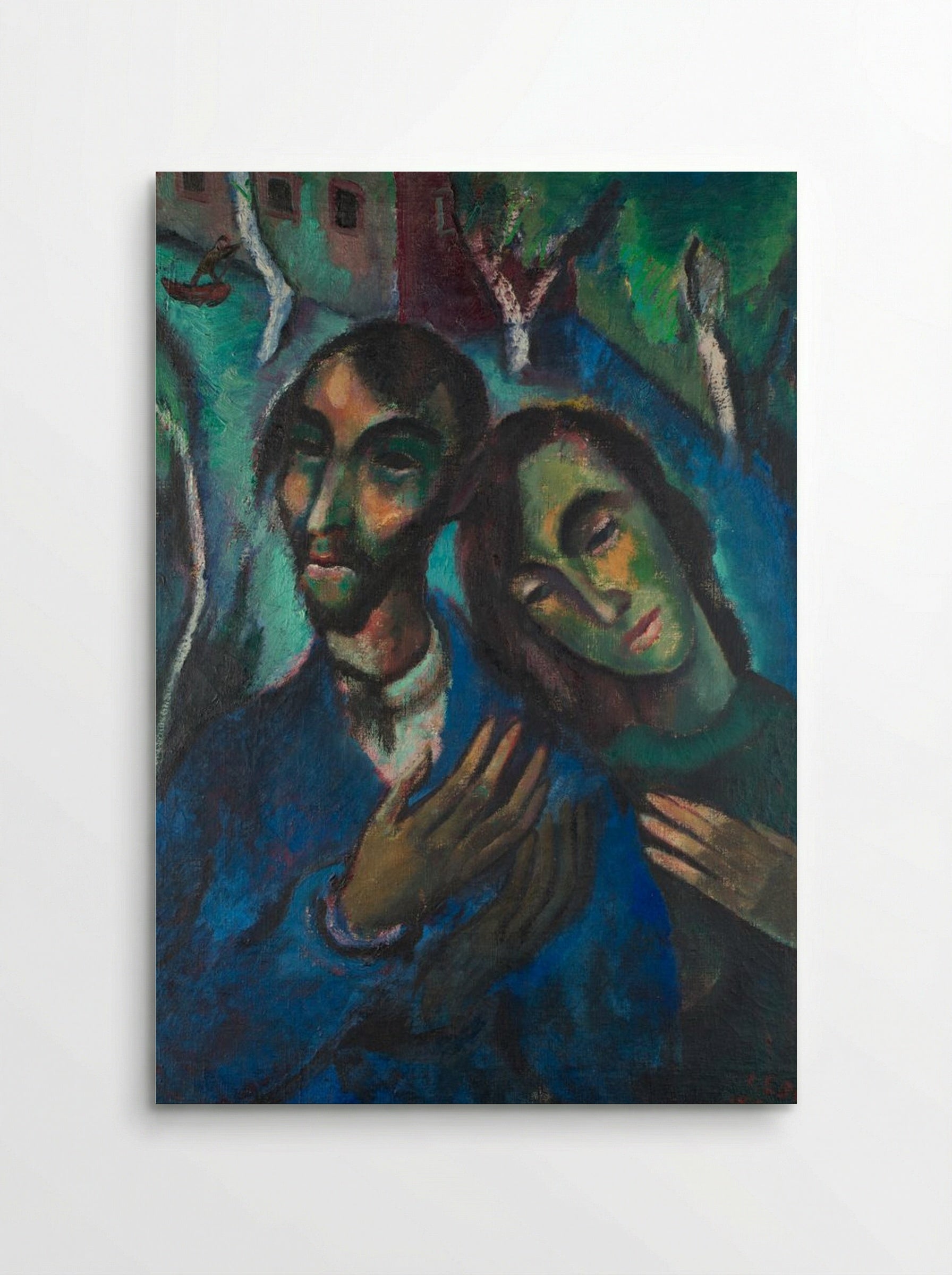 The Lovers - Marc Chagall - Poster