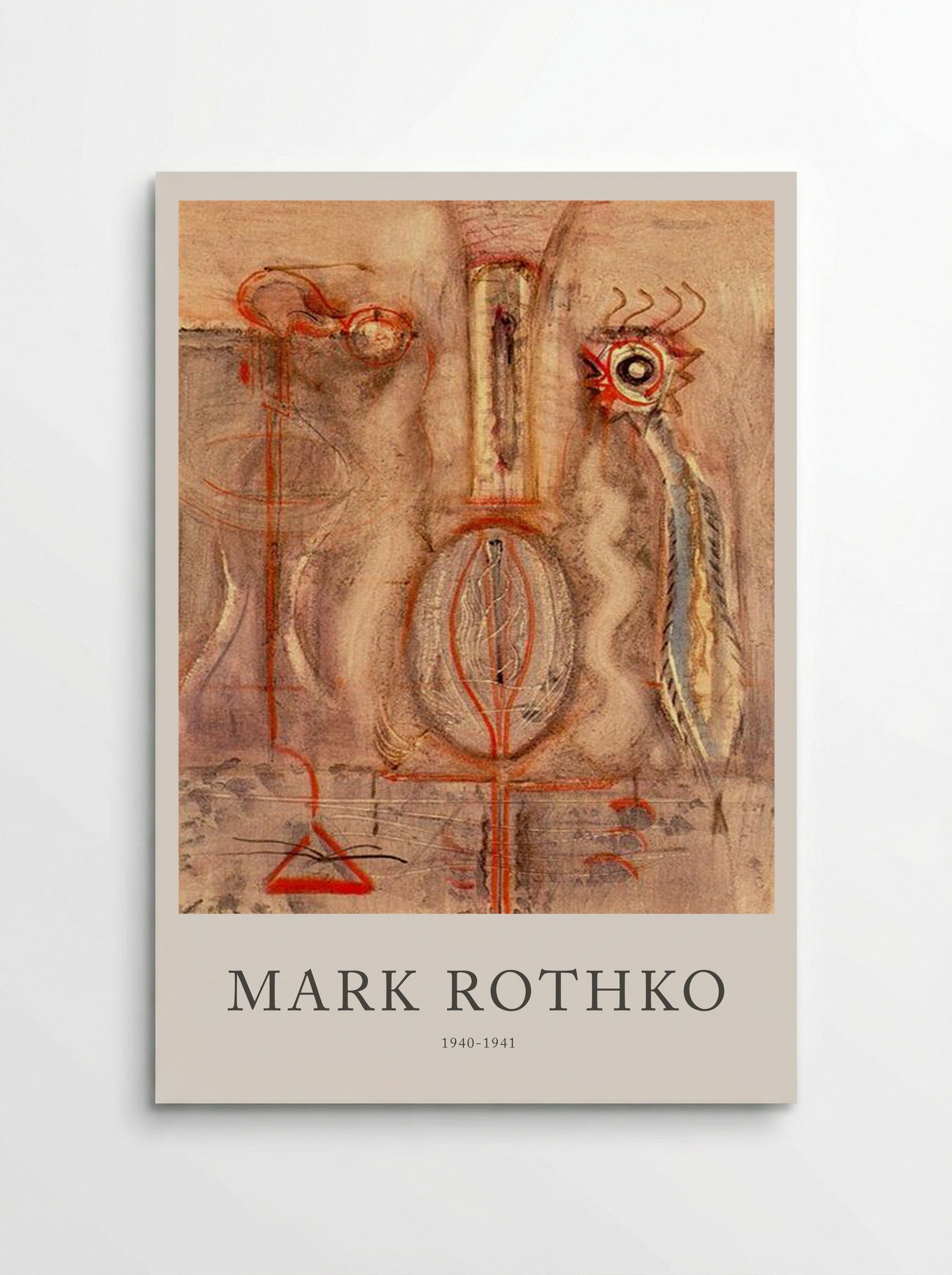 Untitled (Biomorphic Composition) - Mark Rothko - Poster