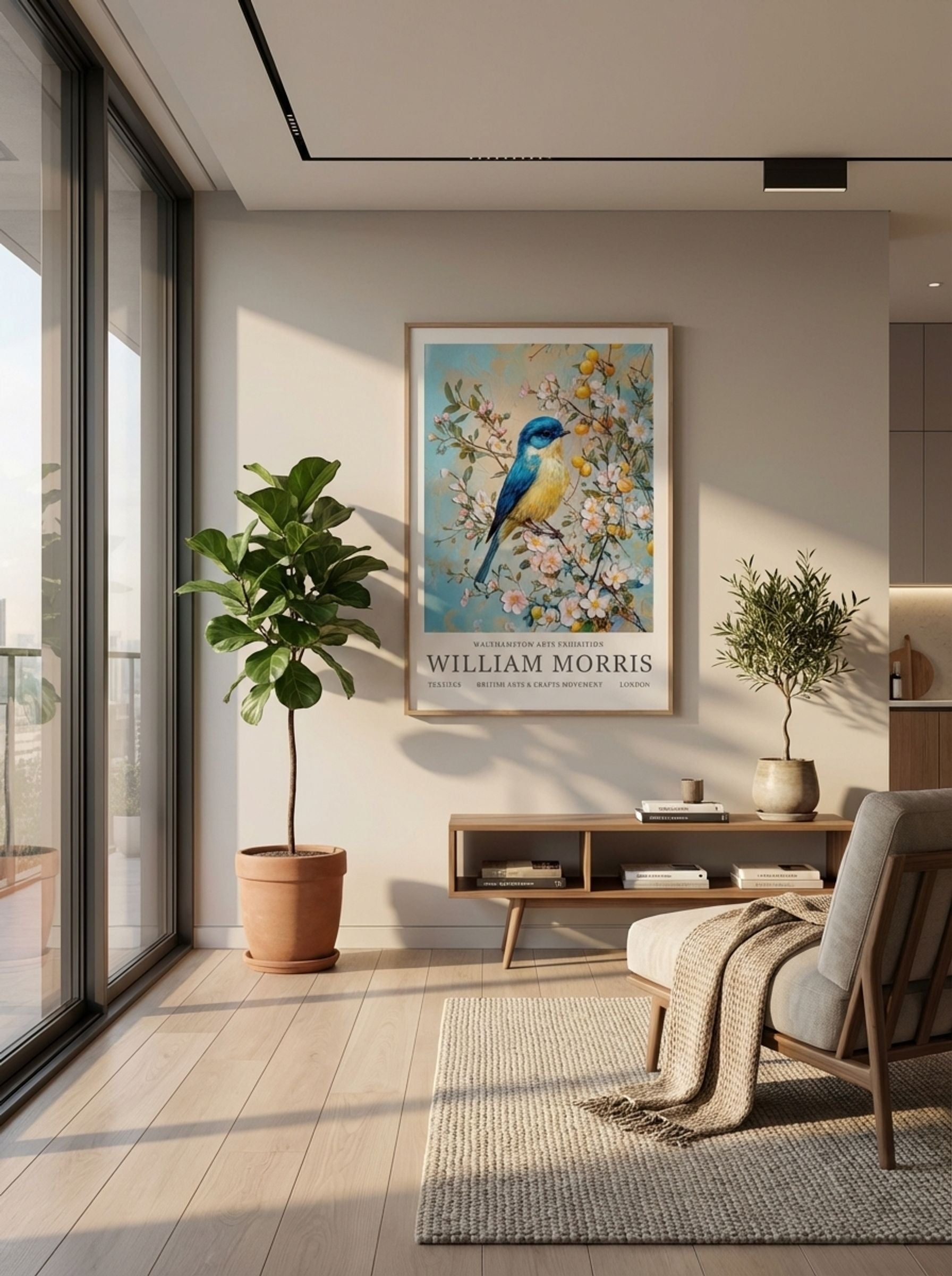 Blue Tit Beauty - William Morris - Lifestyle