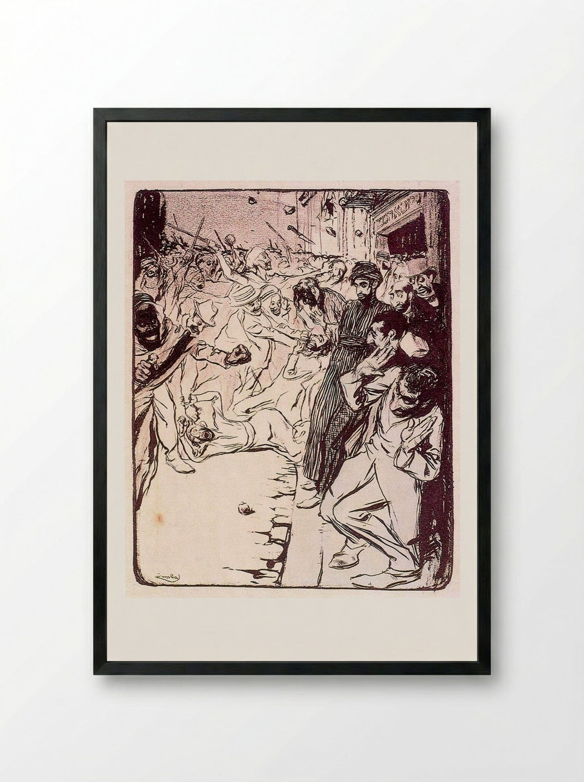 Algiers - František Kupka - Framed Print Black