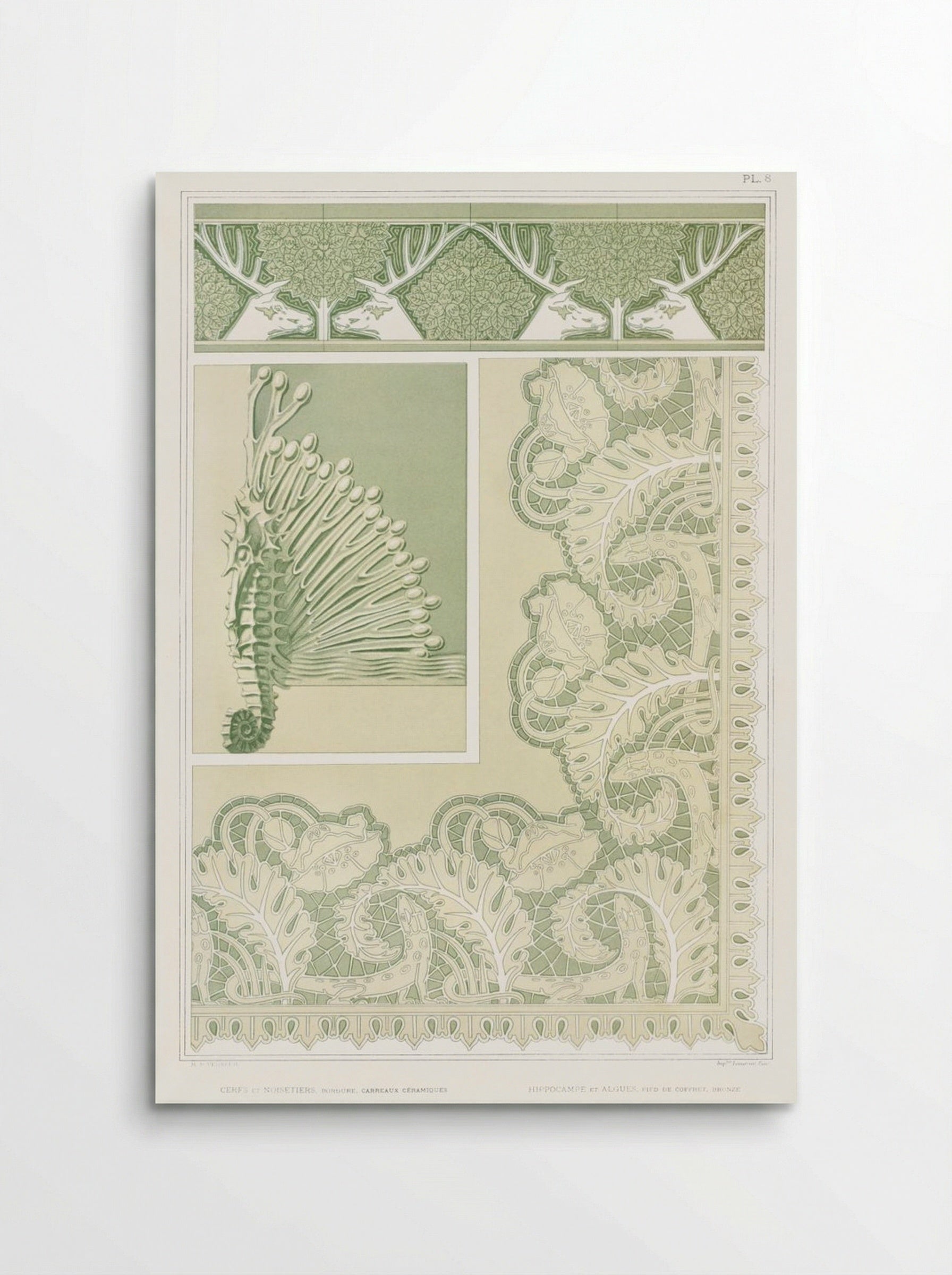 L'Animal dans la Décoration, Plate 8 - Maurice Pillard Verneuil - Poster