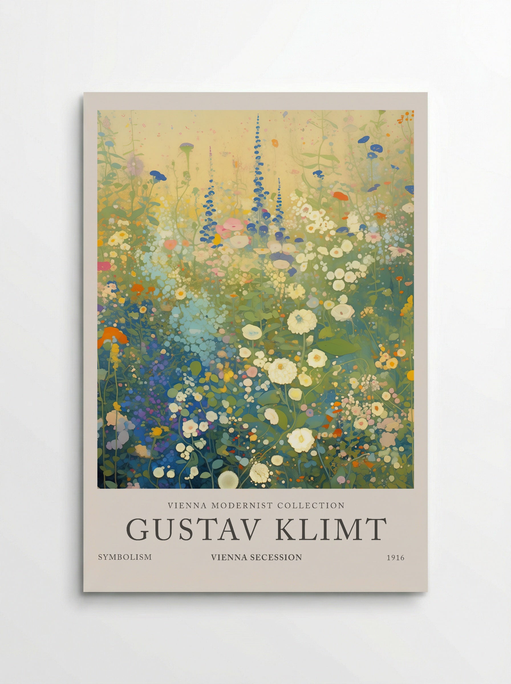 Blue Harmony Garden - Gustav Klimt