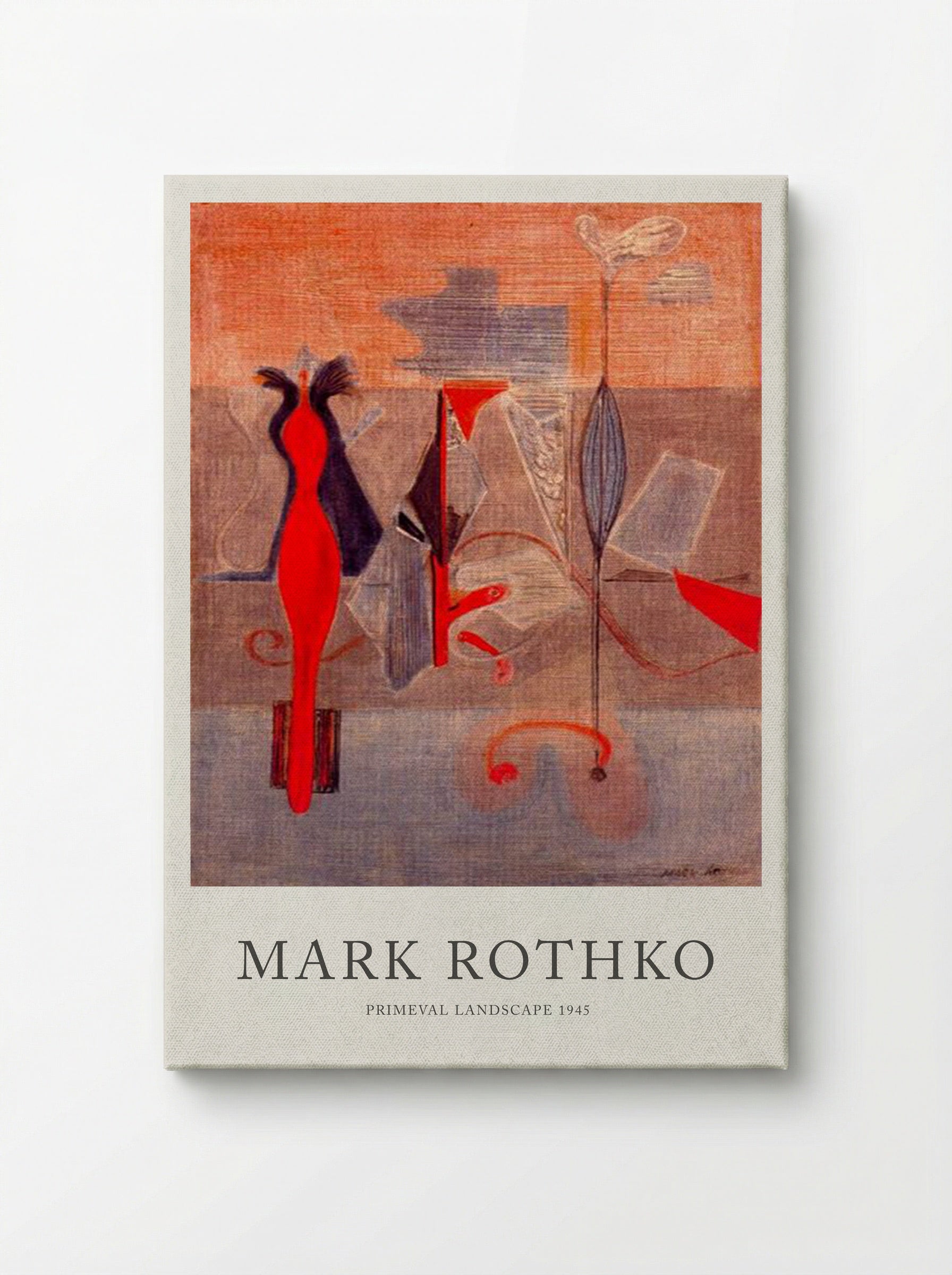 Primeval Landscape - Mark Rothko - Canvas