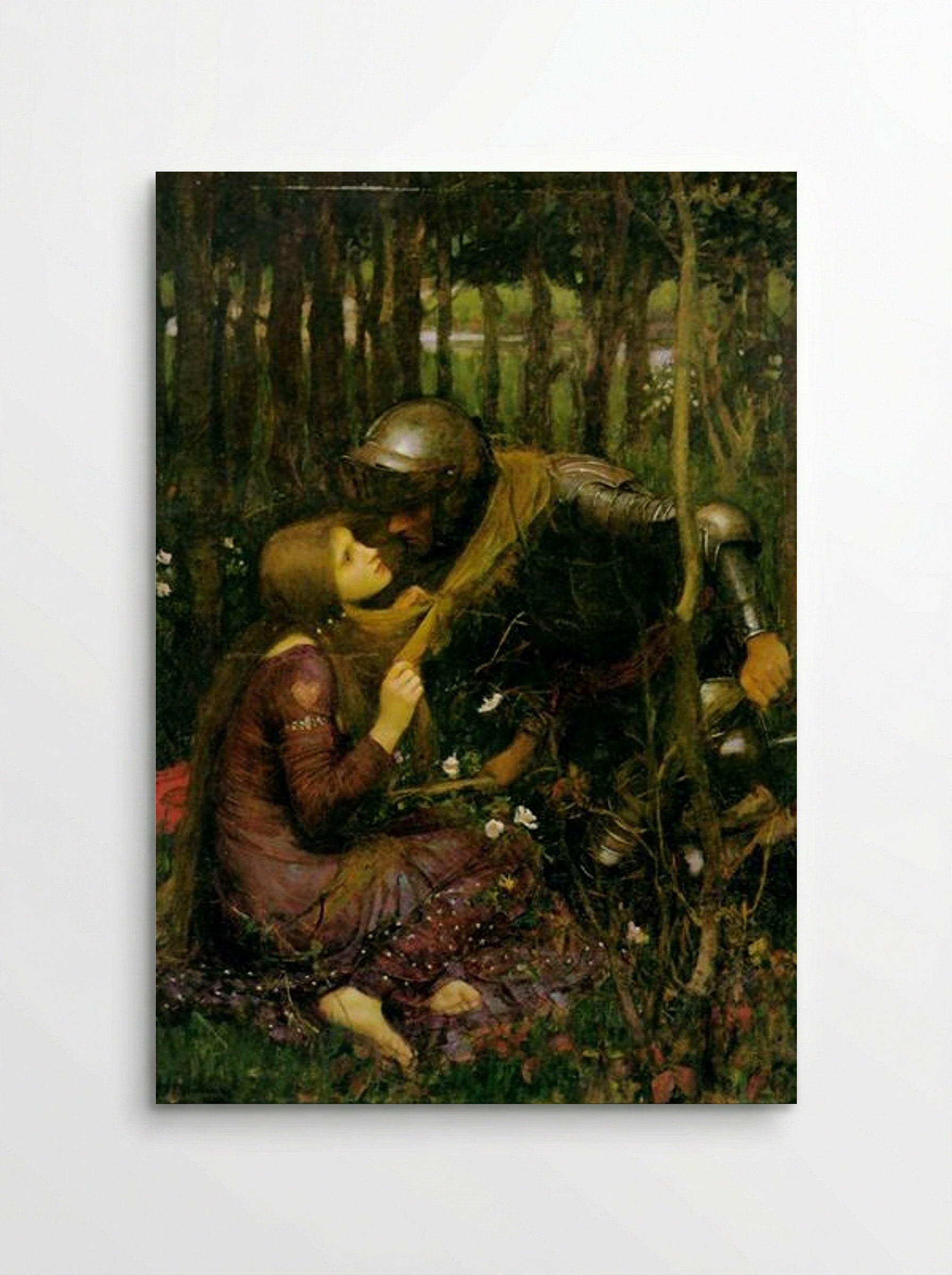 La Belle Dame Sans Merci - John William Waterhouse - Poster