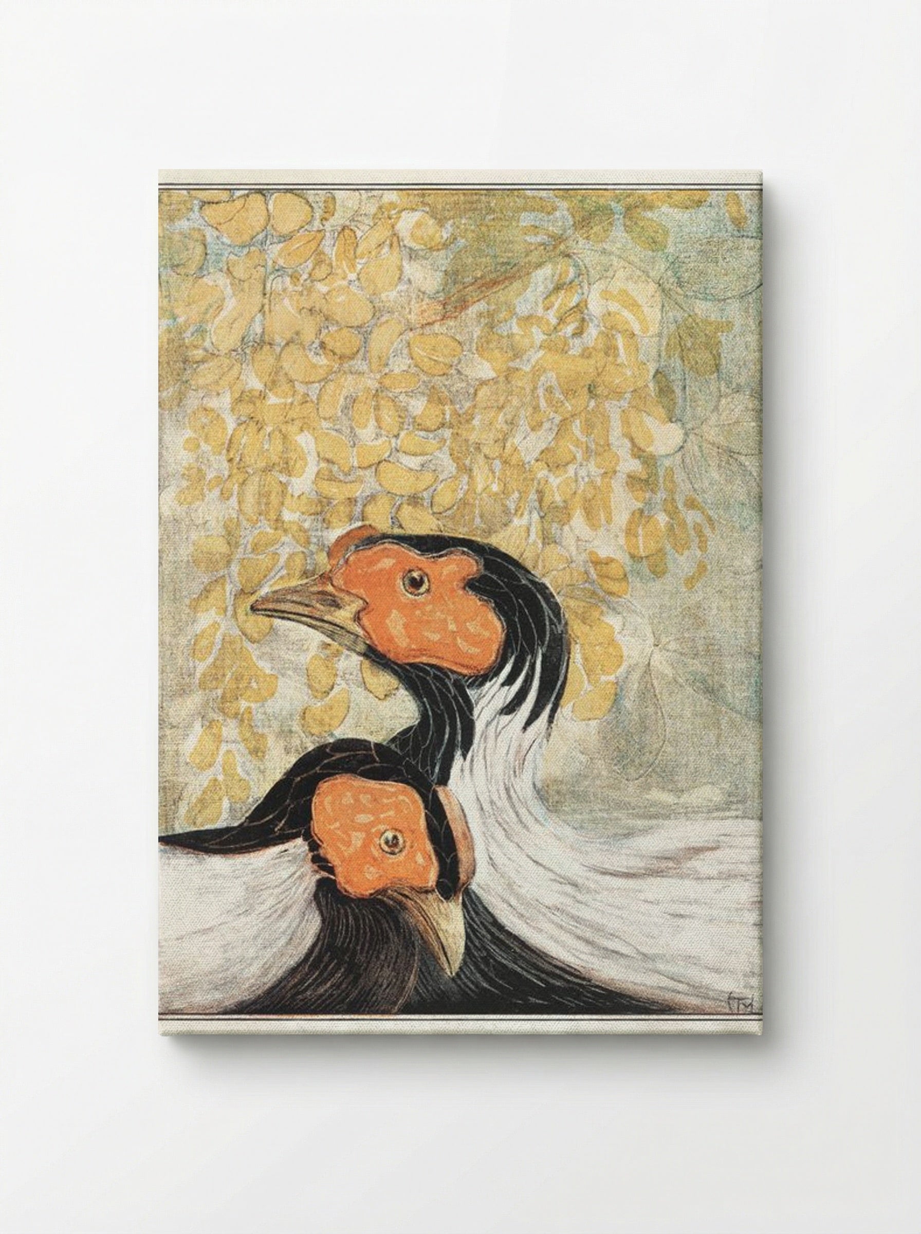 Two Silver Pheasants - Theo van Hoytema - Canvas