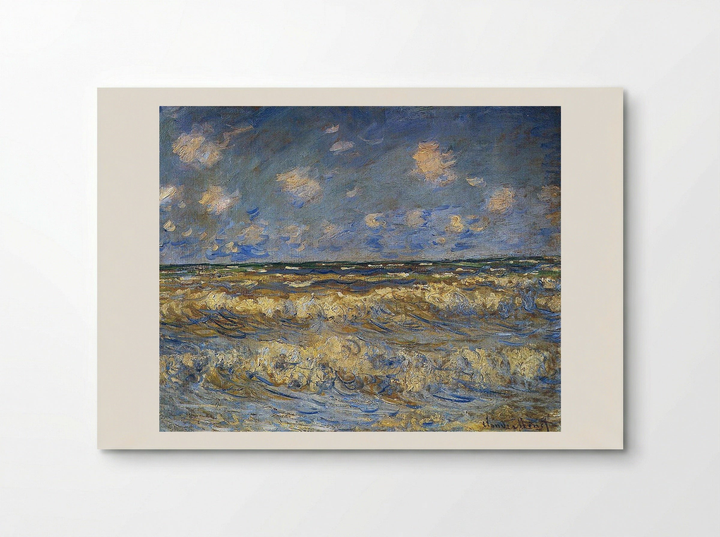 Rough Sea - Henri Moret - Poster