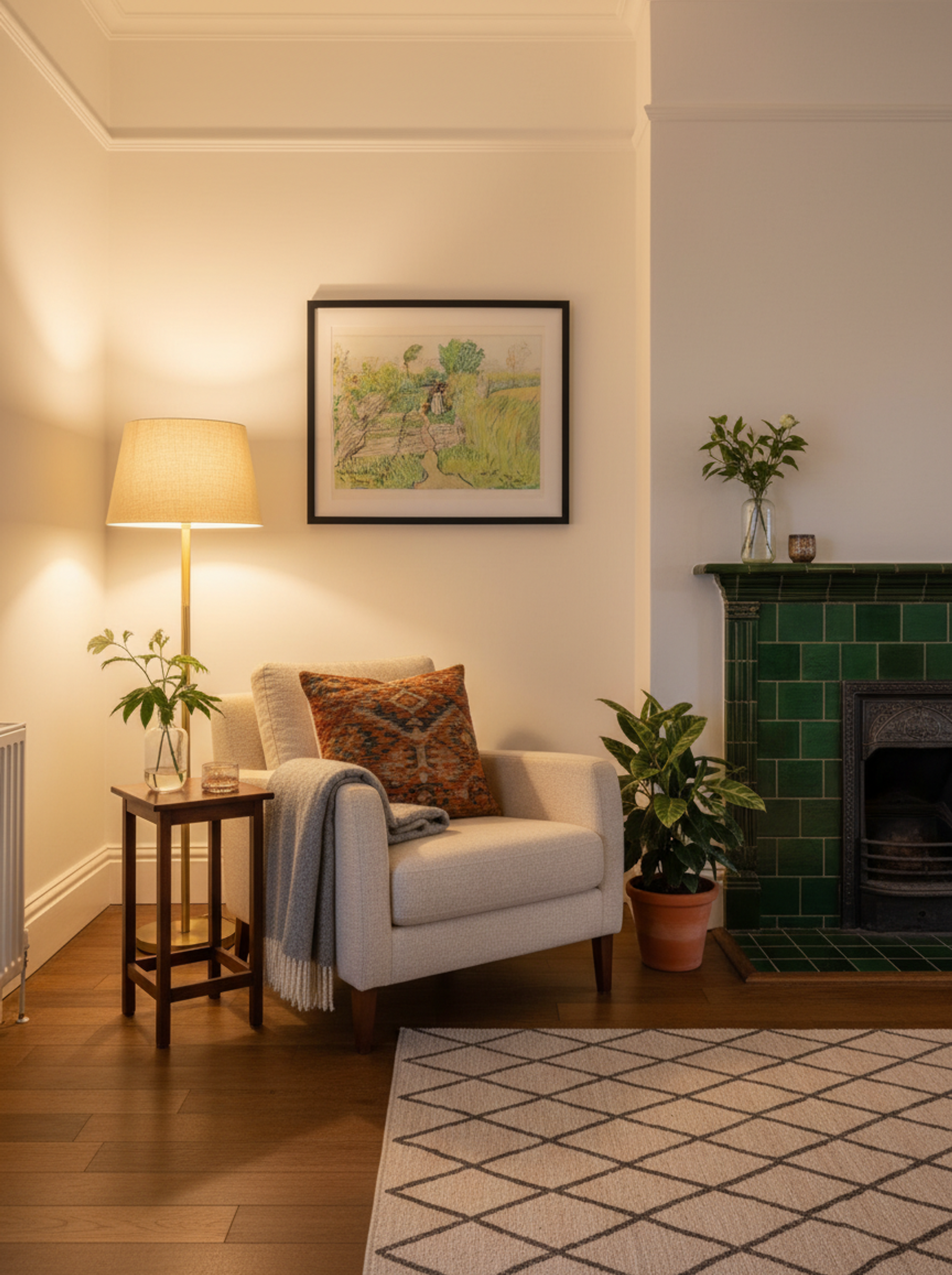 Peasant Woman with Milk Buckets in a Wheat Field - Jan Toorop - Lifestyle