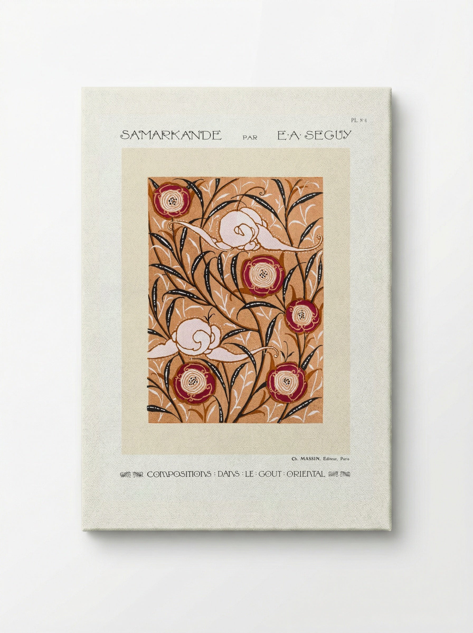 Samarkande, Plate No. 6 - Émile-Allain Séguy - Canvas