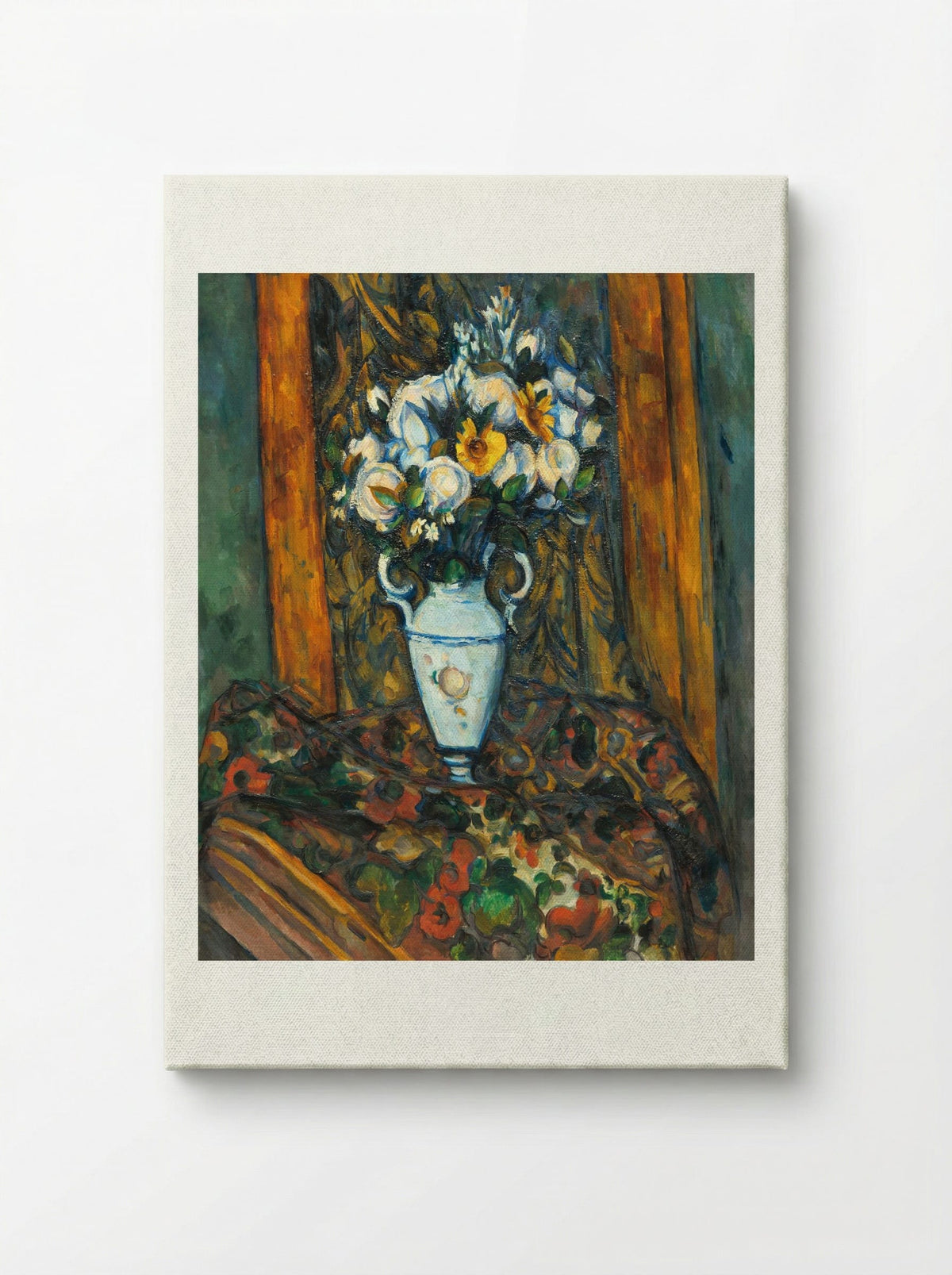 Vase of Flowers - Paul Cézanne - Canvas
