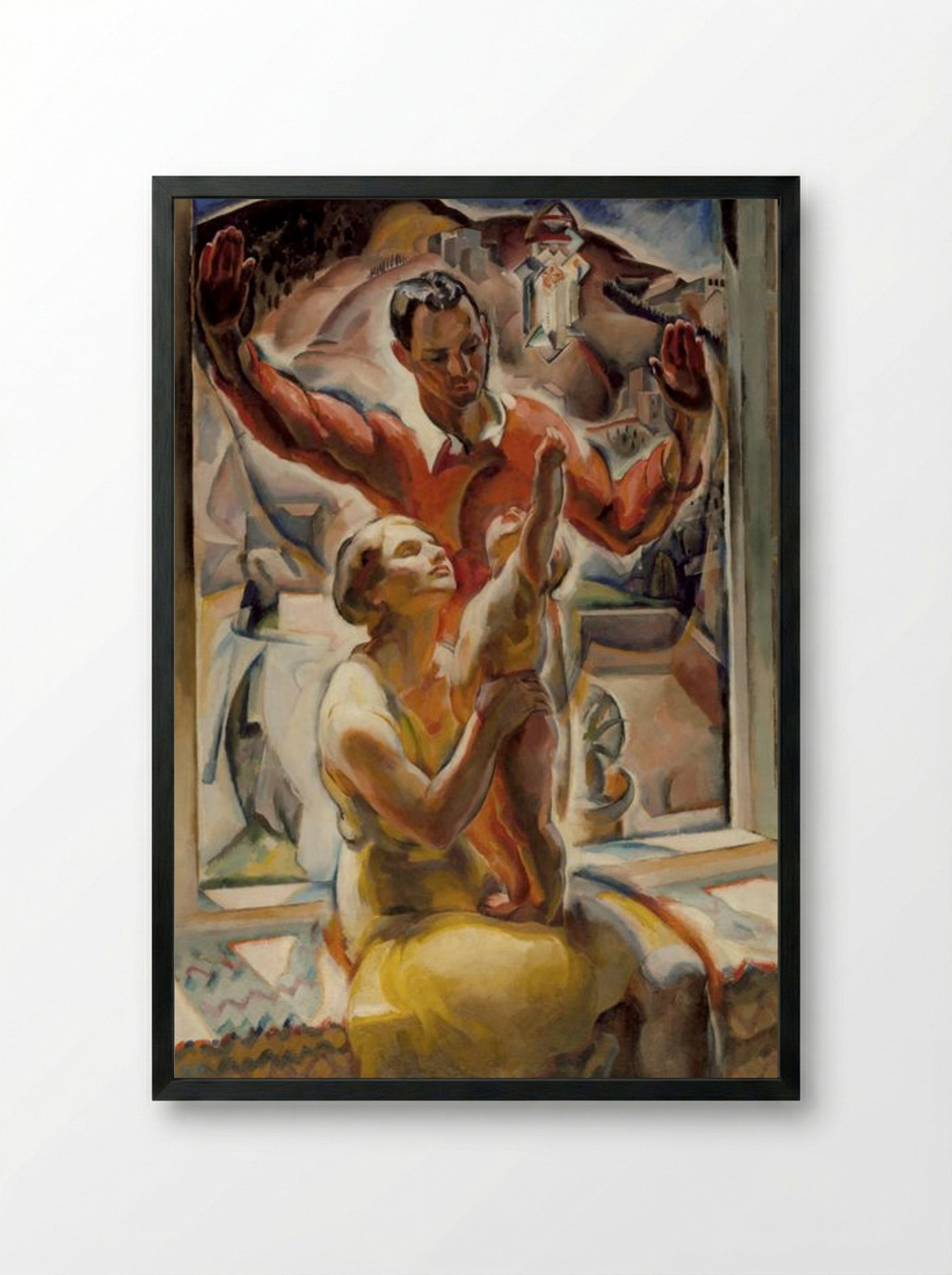 The Herwigs - Edouard Antonin Vysekal - Framed Print Black