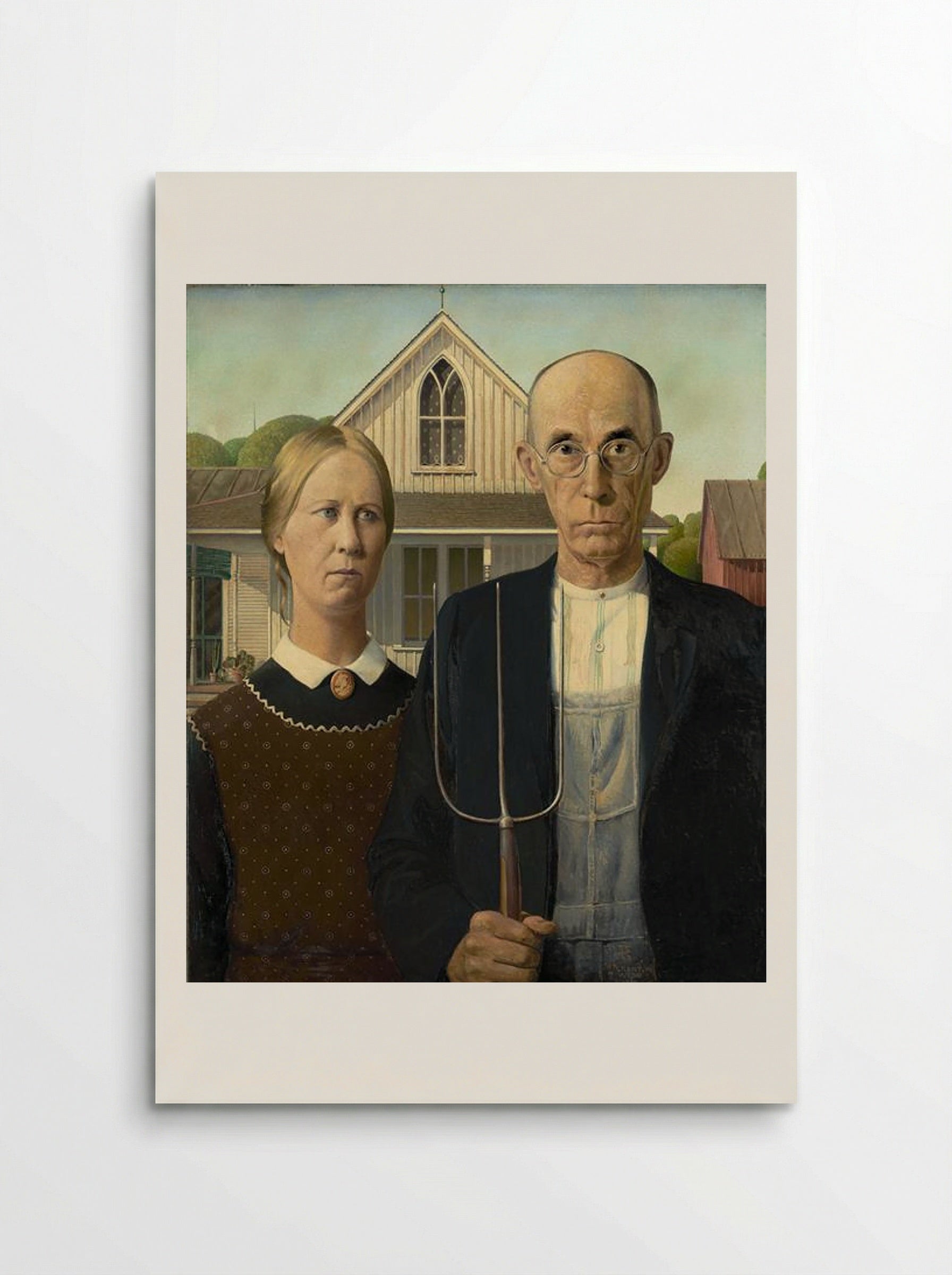 American Gothic - Grant Wood - Poster