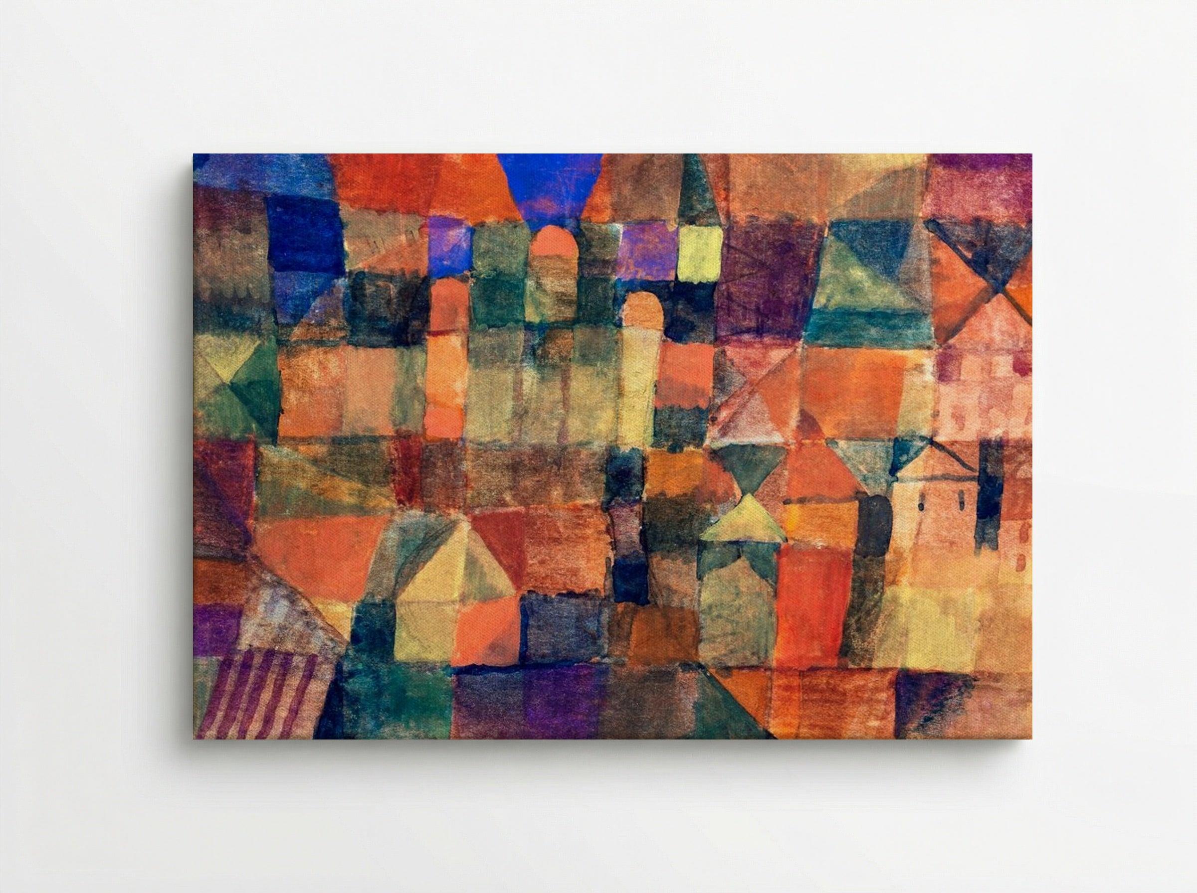 City with the Three Domes - Paul Klee - Canvas