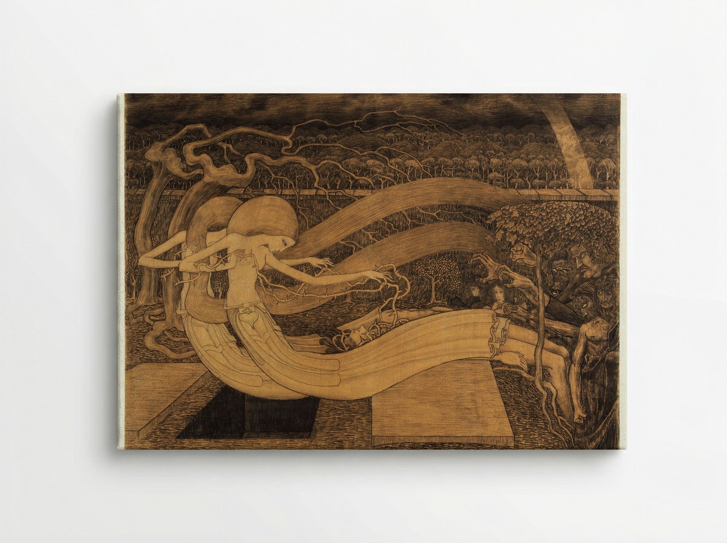 O Grave, Where is Thy Victory? - Jan Toorop - Canvas