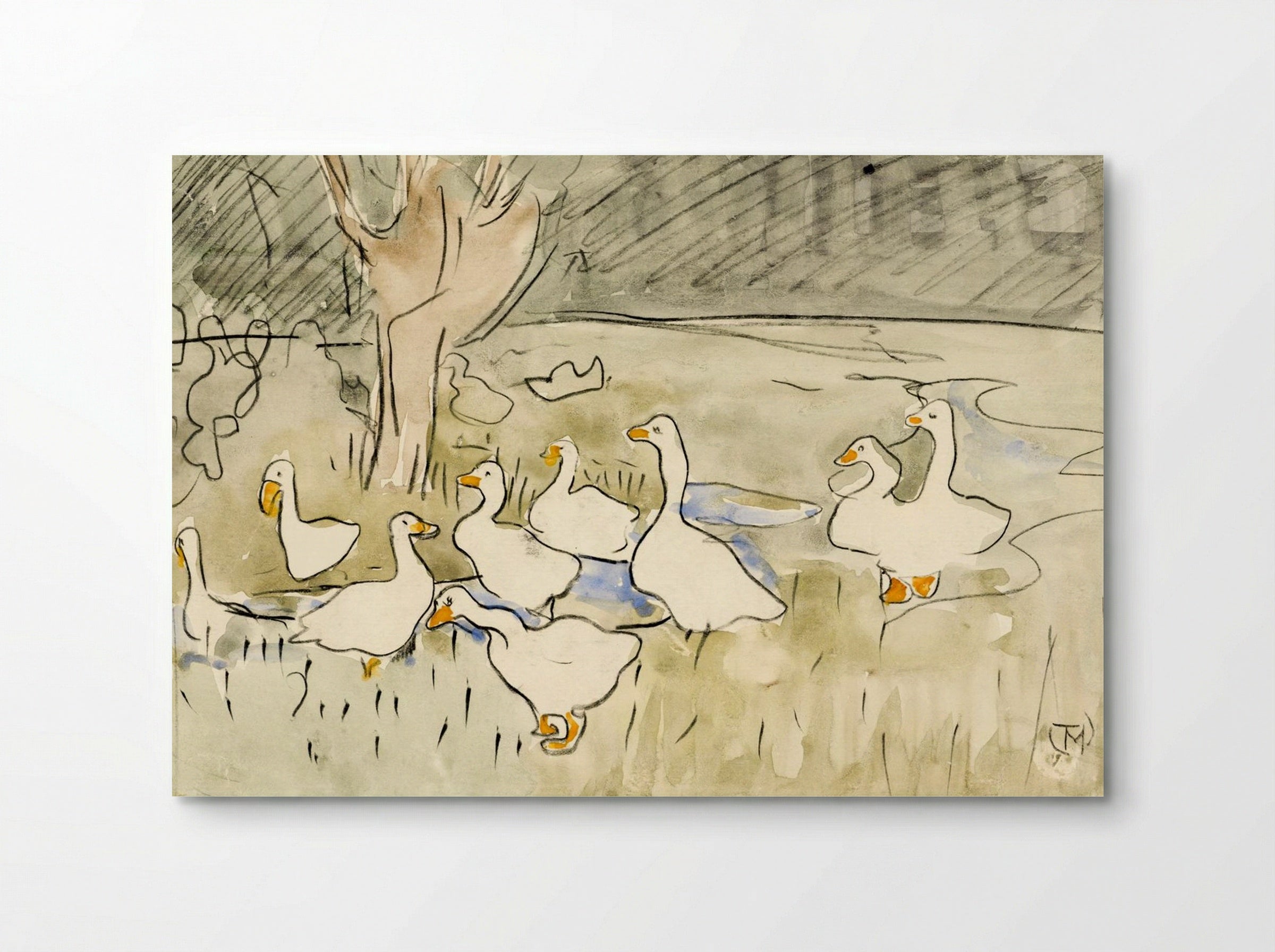 Ducks - Theo van Hoytema - Poster