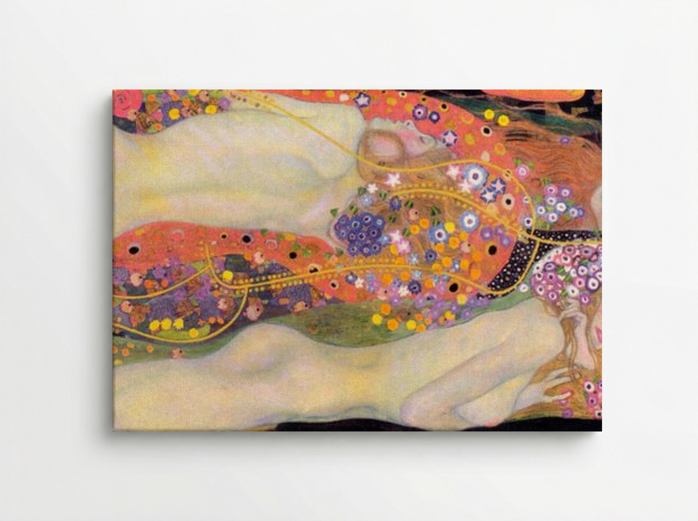 Water Serpents II - Gustav Klimt - Canvas