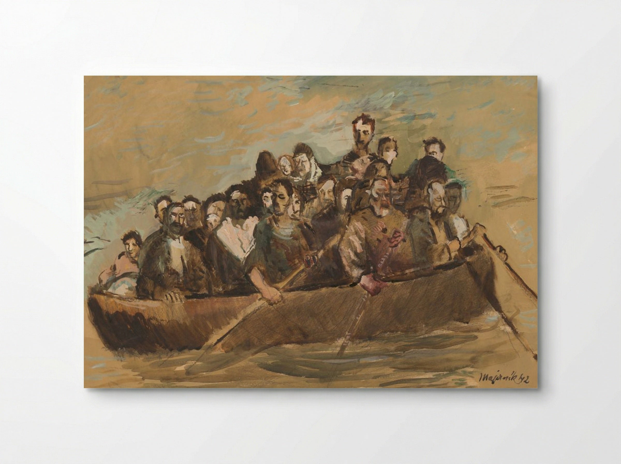 Refugees - Cyprián Majerník - Poster