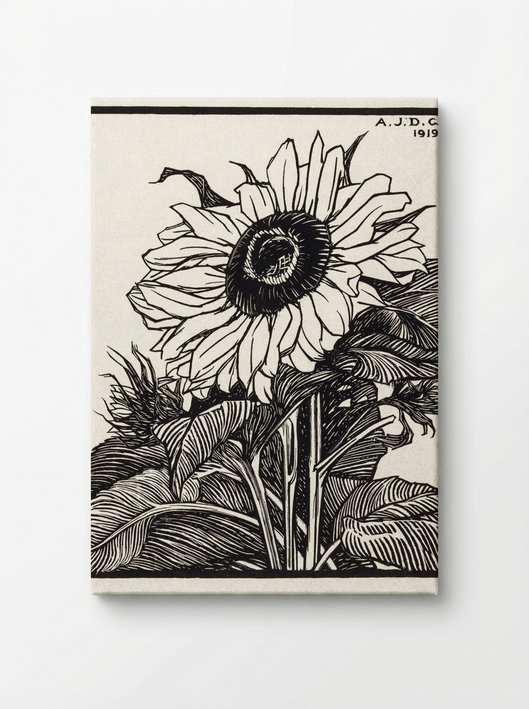 Sunflower - Julie de Graag - Canvas