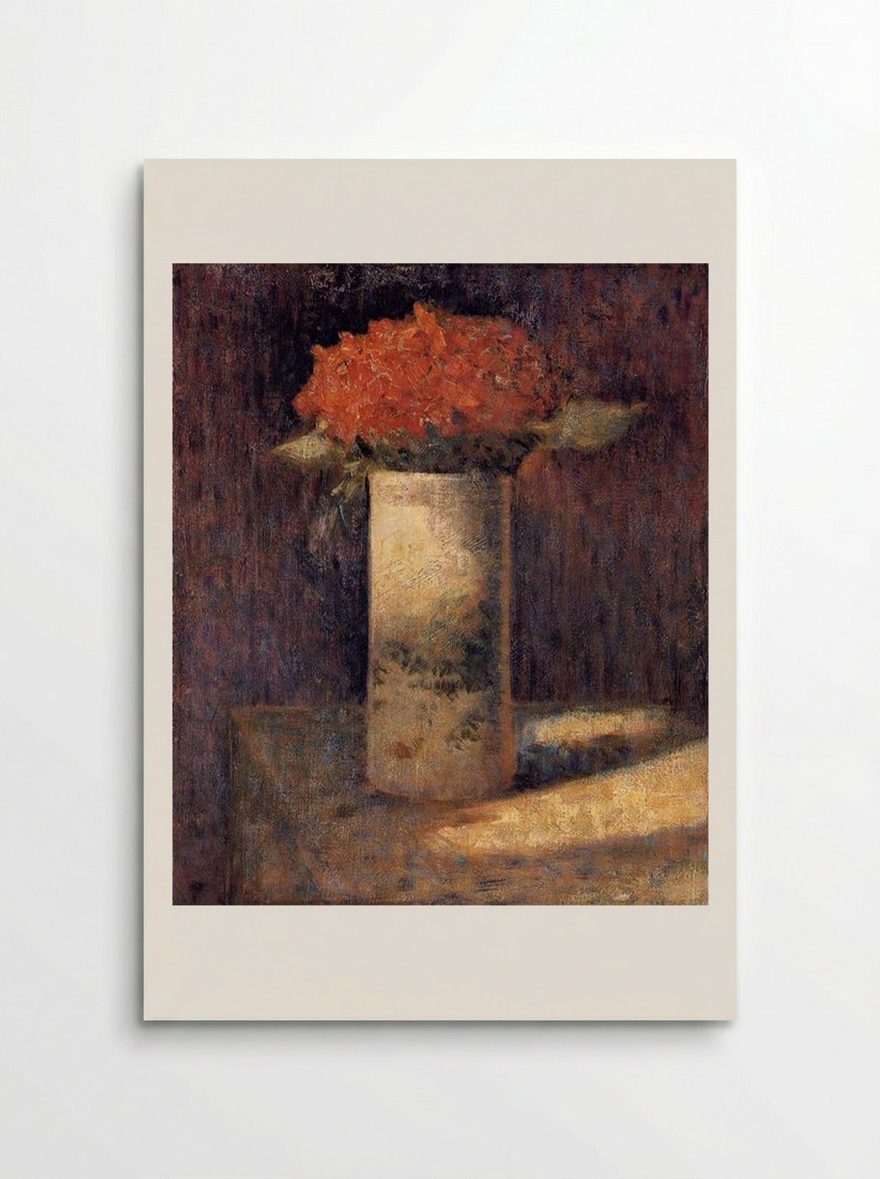 Vase of Flowers - Georges Seurat - Poster