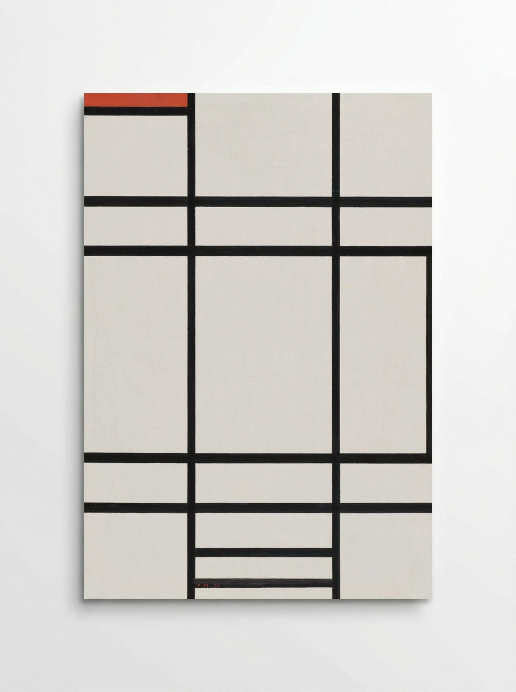 Composition with Red, Yellow and Blue - Piet Mondrian - Poster