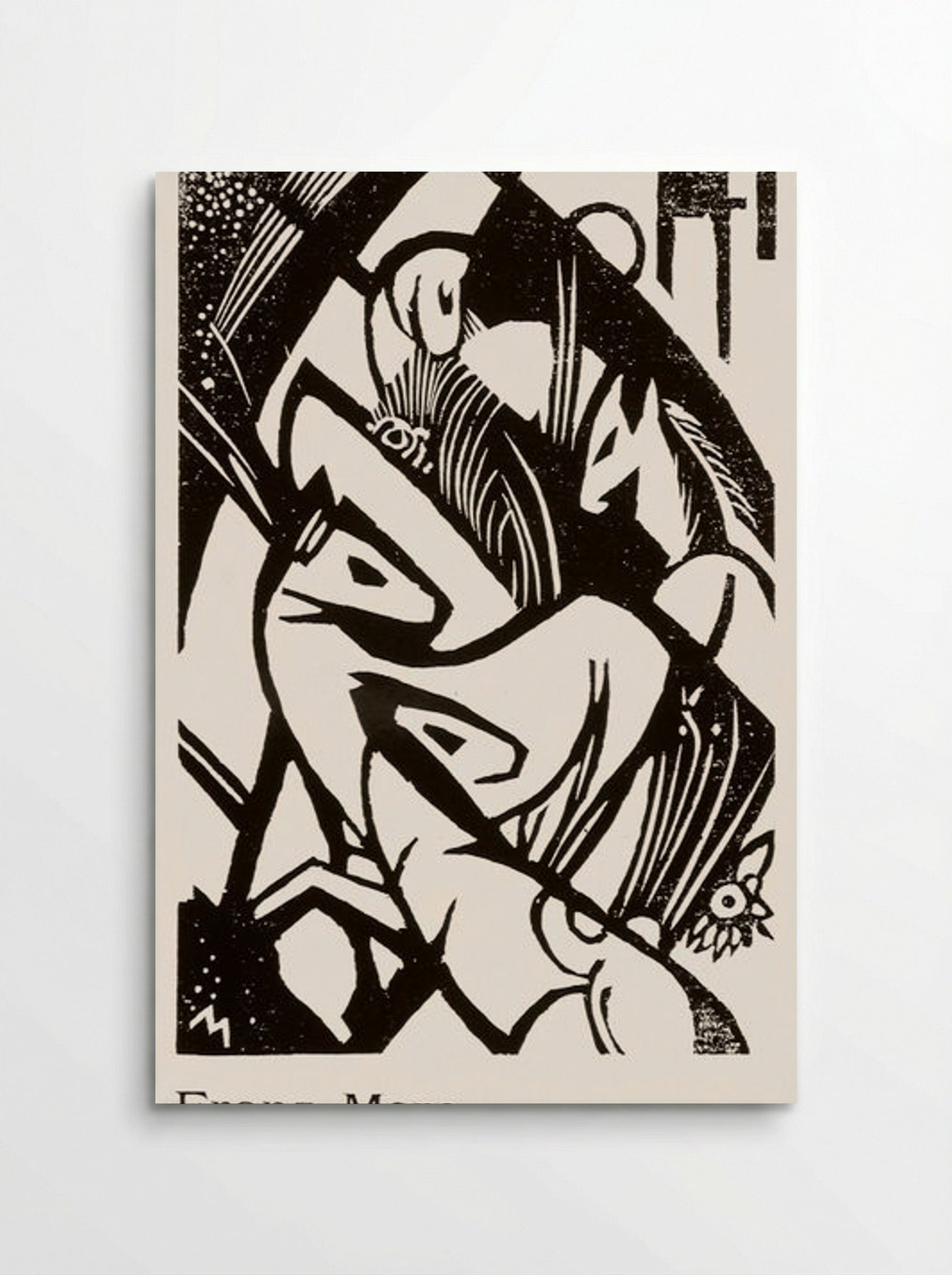 Horses - Franz Marc - Poster