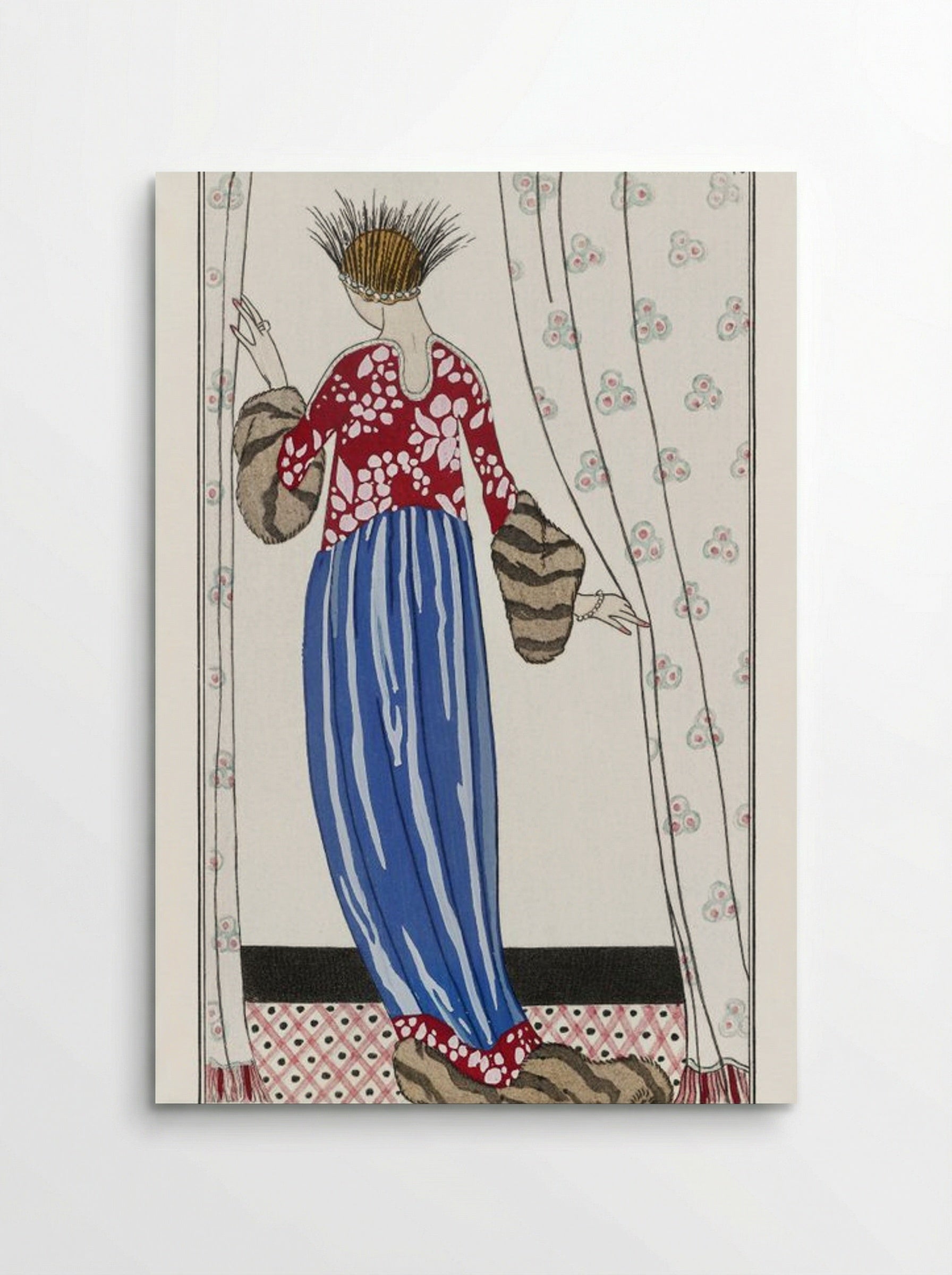 Costumes Parisiens, No. 71: Manteau de Théâtre - George Barbier - Poster