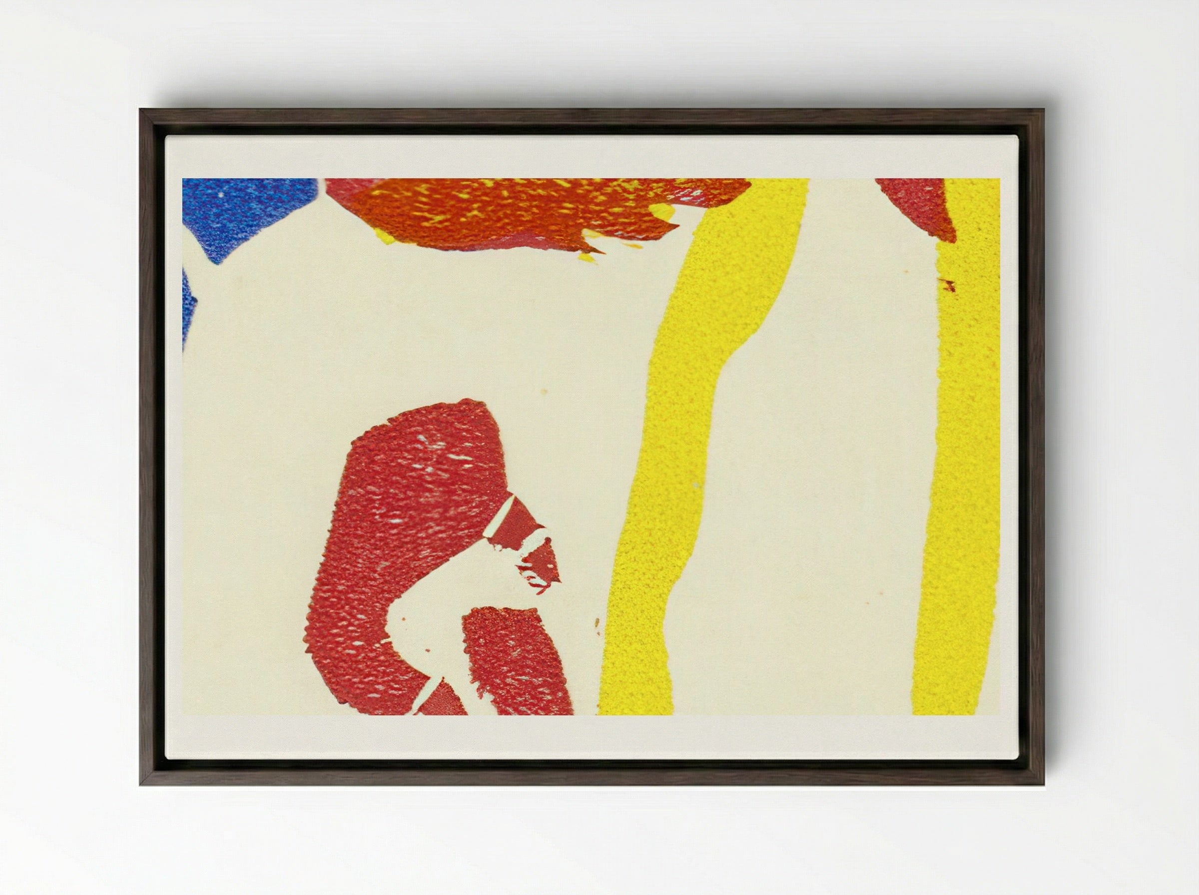 Klänge - Wassily Kandinsky - Framed Canvas Dark Wood