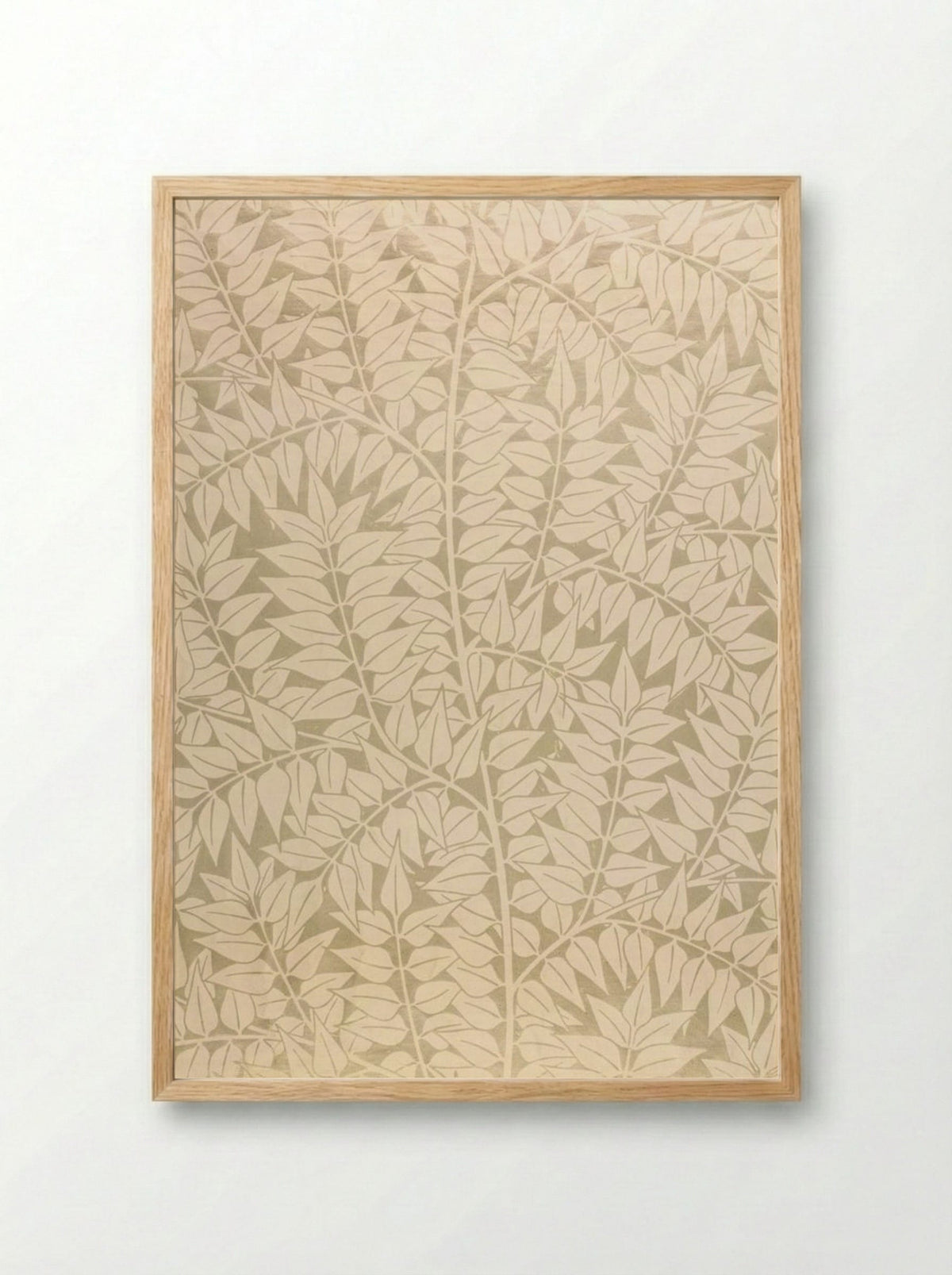 Branch - William Morris - Framed Print Wood