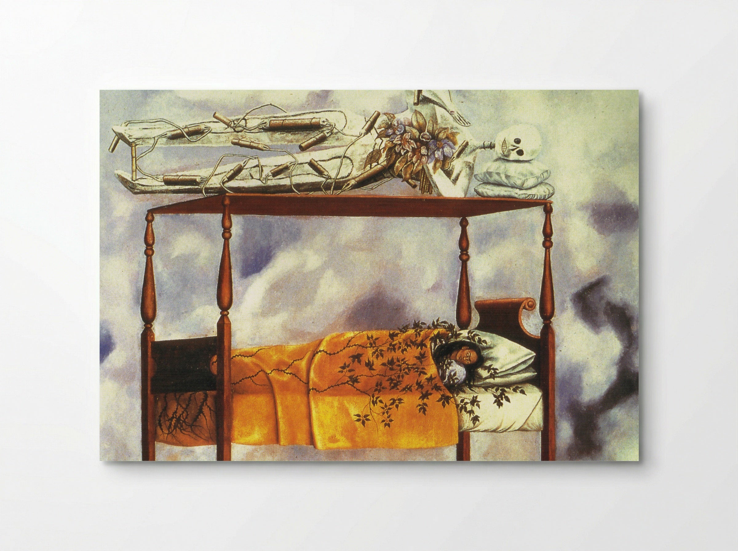 The Dream (The Bed) - Frida Kahlo - Poster