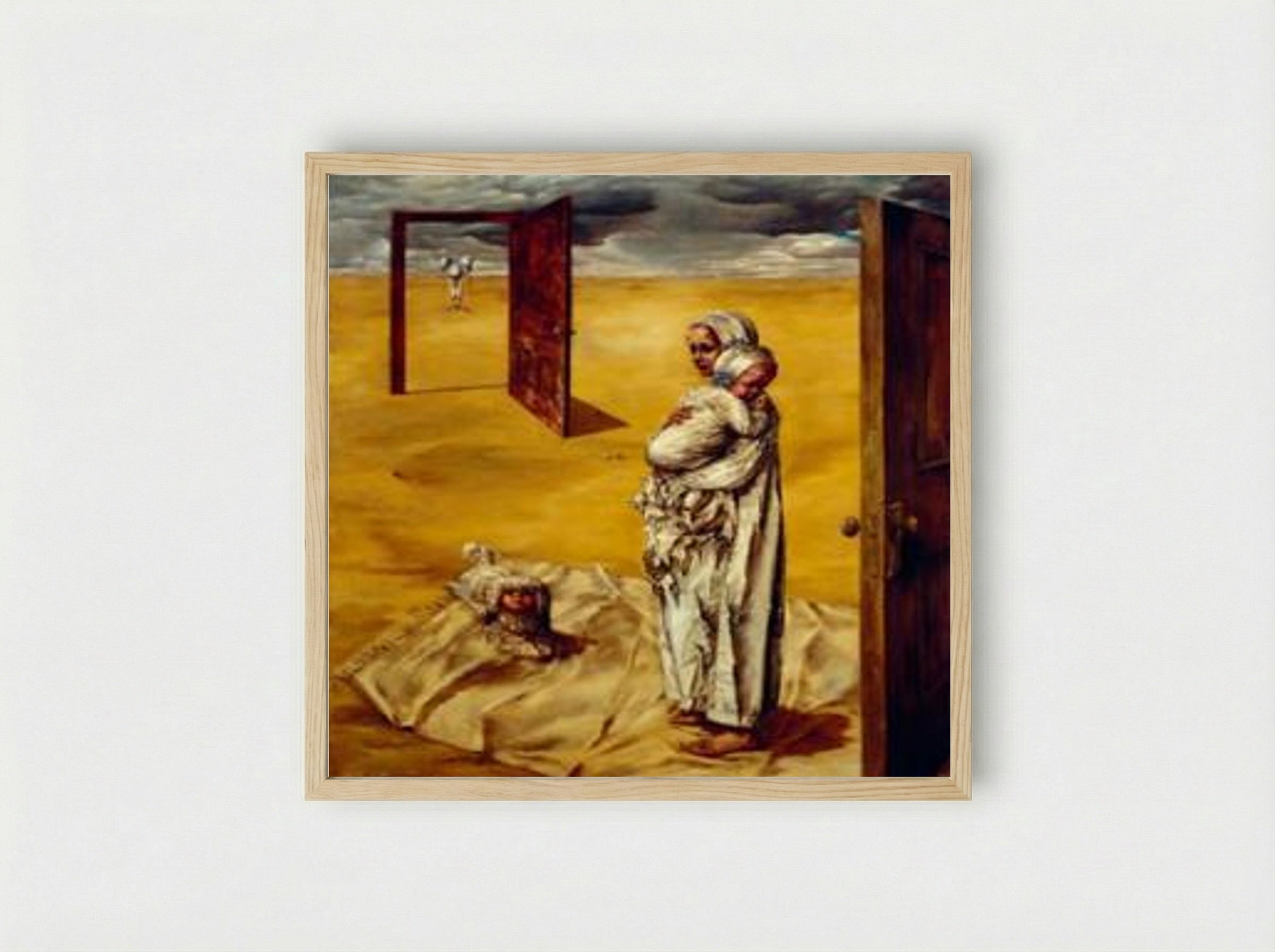 Maternity - Dorothea Tanning - Framed Print Wood