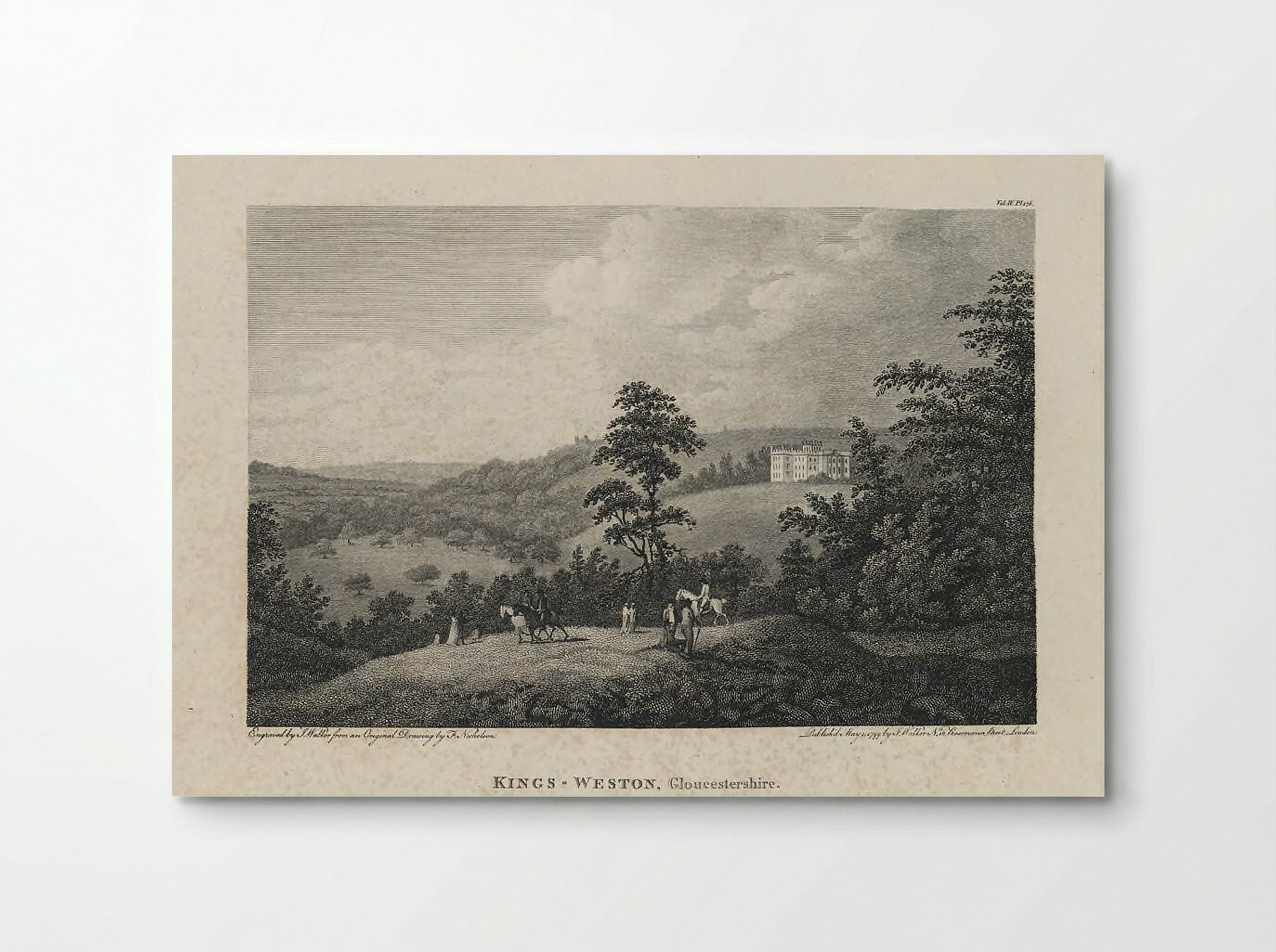 King's Weston, Gloucestershire - John Walker - Poster