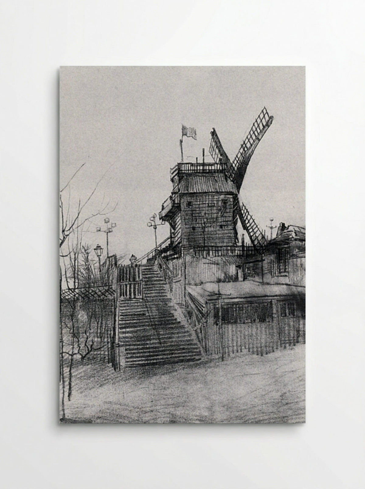 Le Moulin de la Galette - Vincent van Gogh - Poster