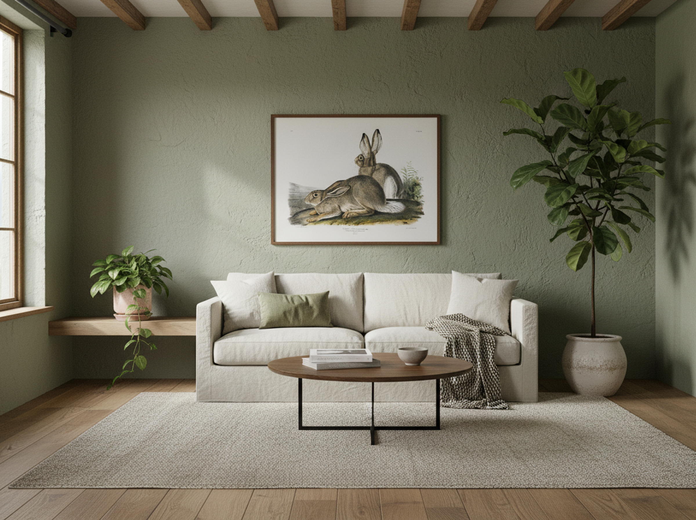 Townsend's Rocky Mountain Hare - John James Audubon - Lifestyle