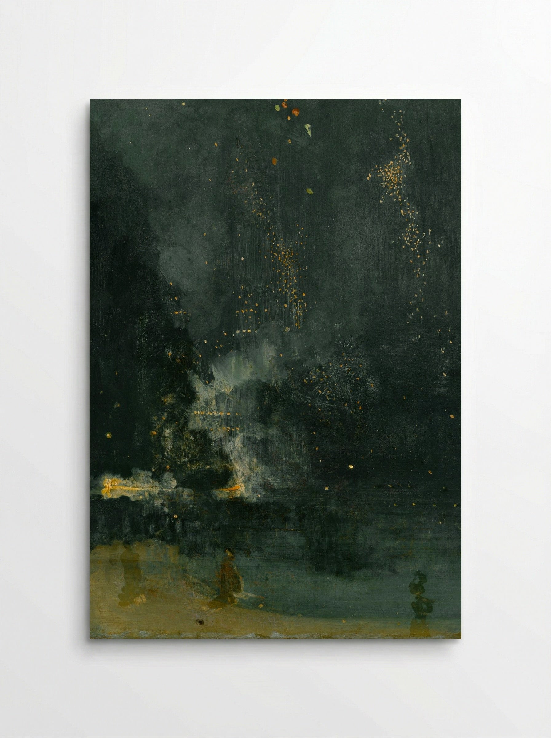 Nocturne in Black and Gold: The Falling Rocket - James McNeill Whistler - Poster
