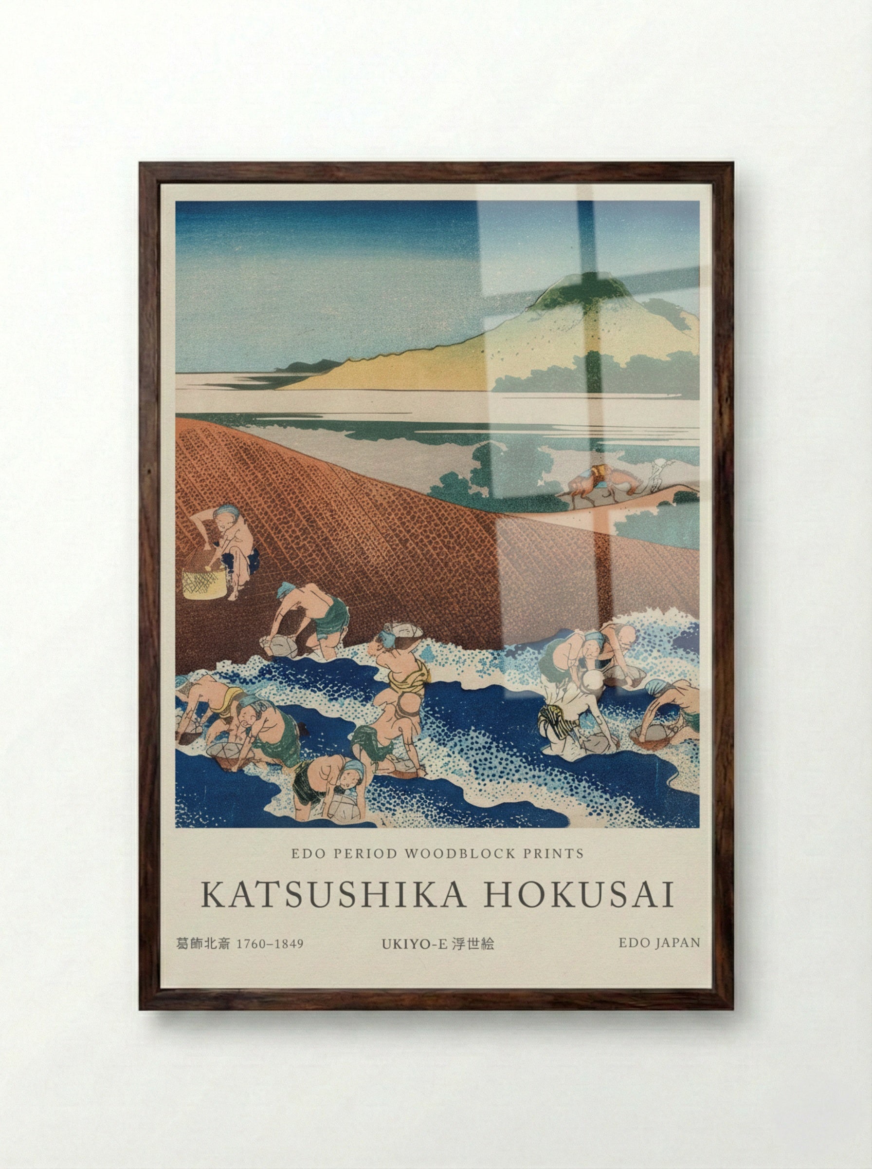 Fishing in the River Kinu – Fine Art Print