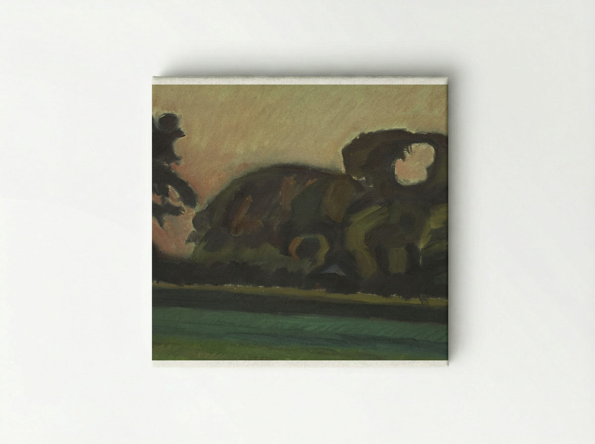 Landscape after Sunset - Harald Giersing - Canvas