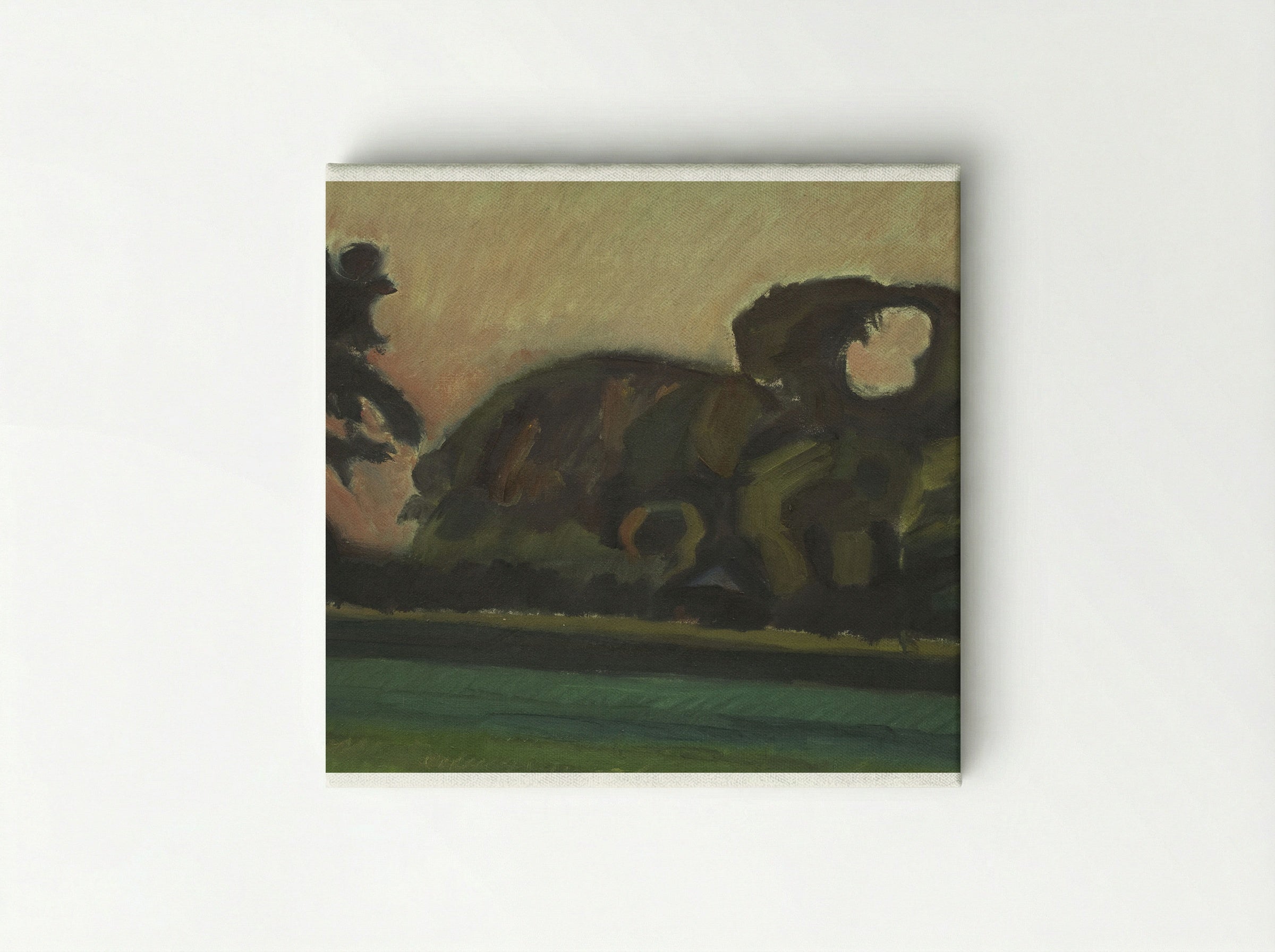 Landscape after Sunset - Harald Giersing - Canvas