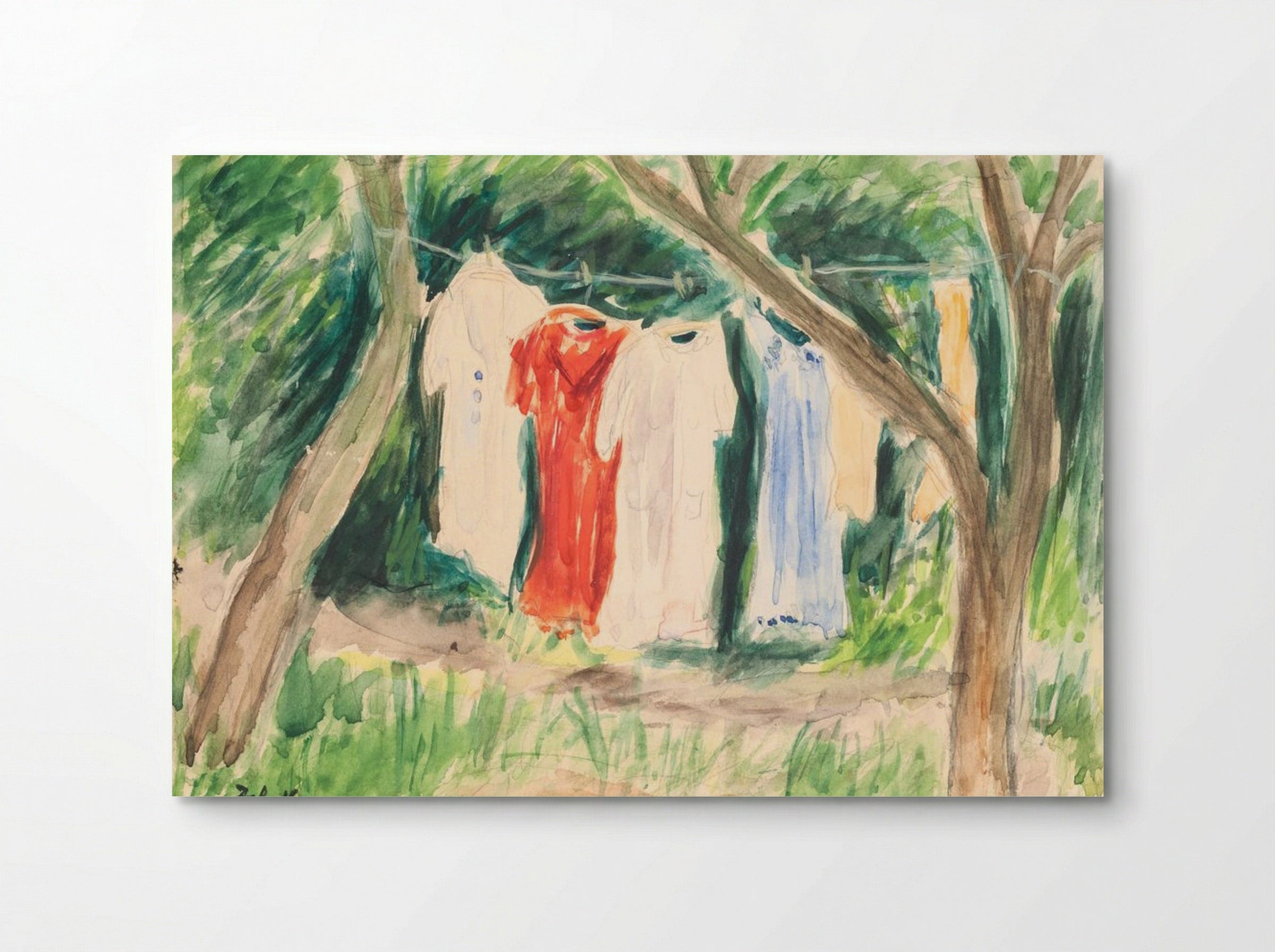 Drying Place in the Sun - John Christensen - Poster