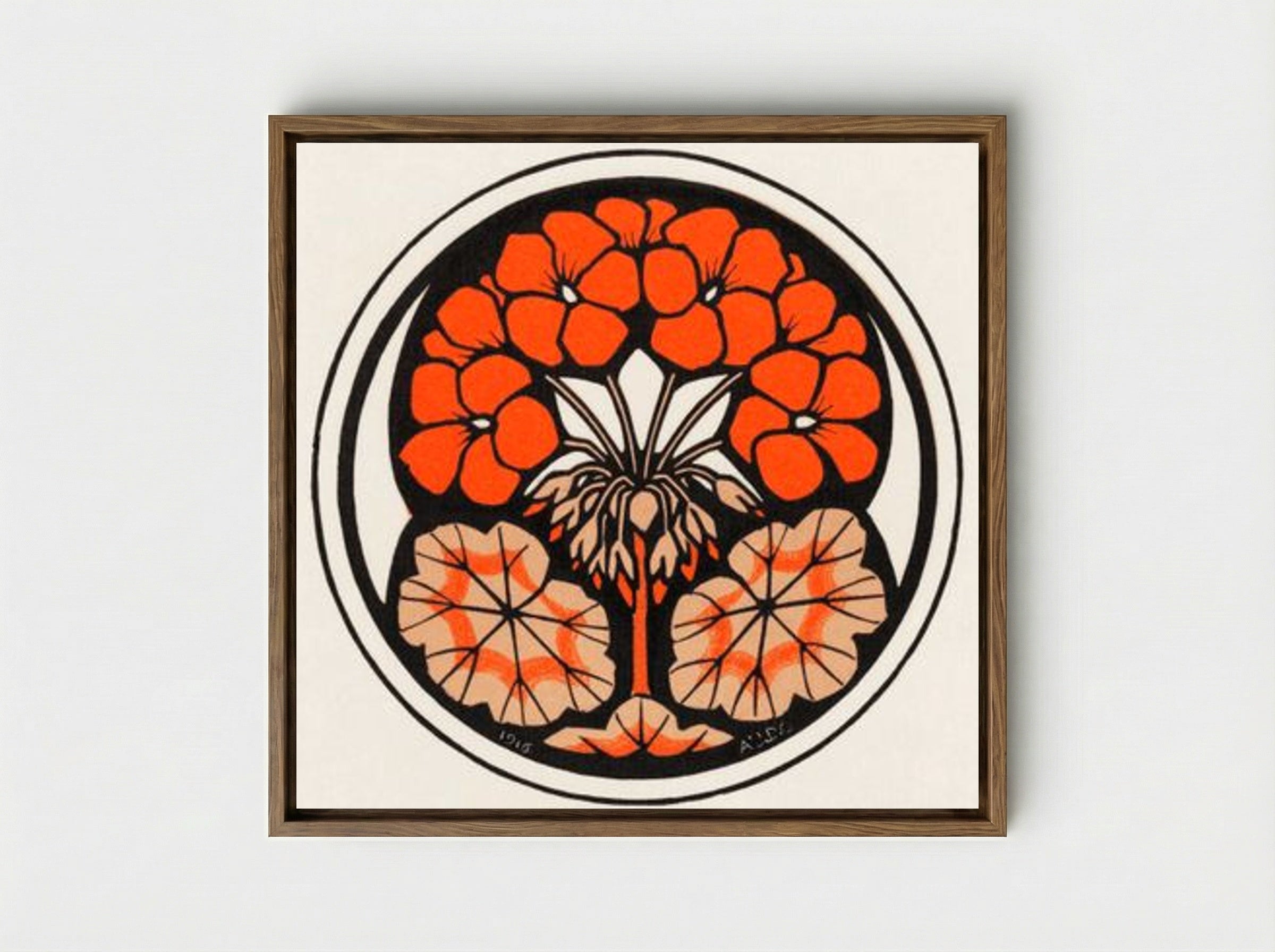 East Indian Cherry - Julie de Graag - Framed Canvas Wood