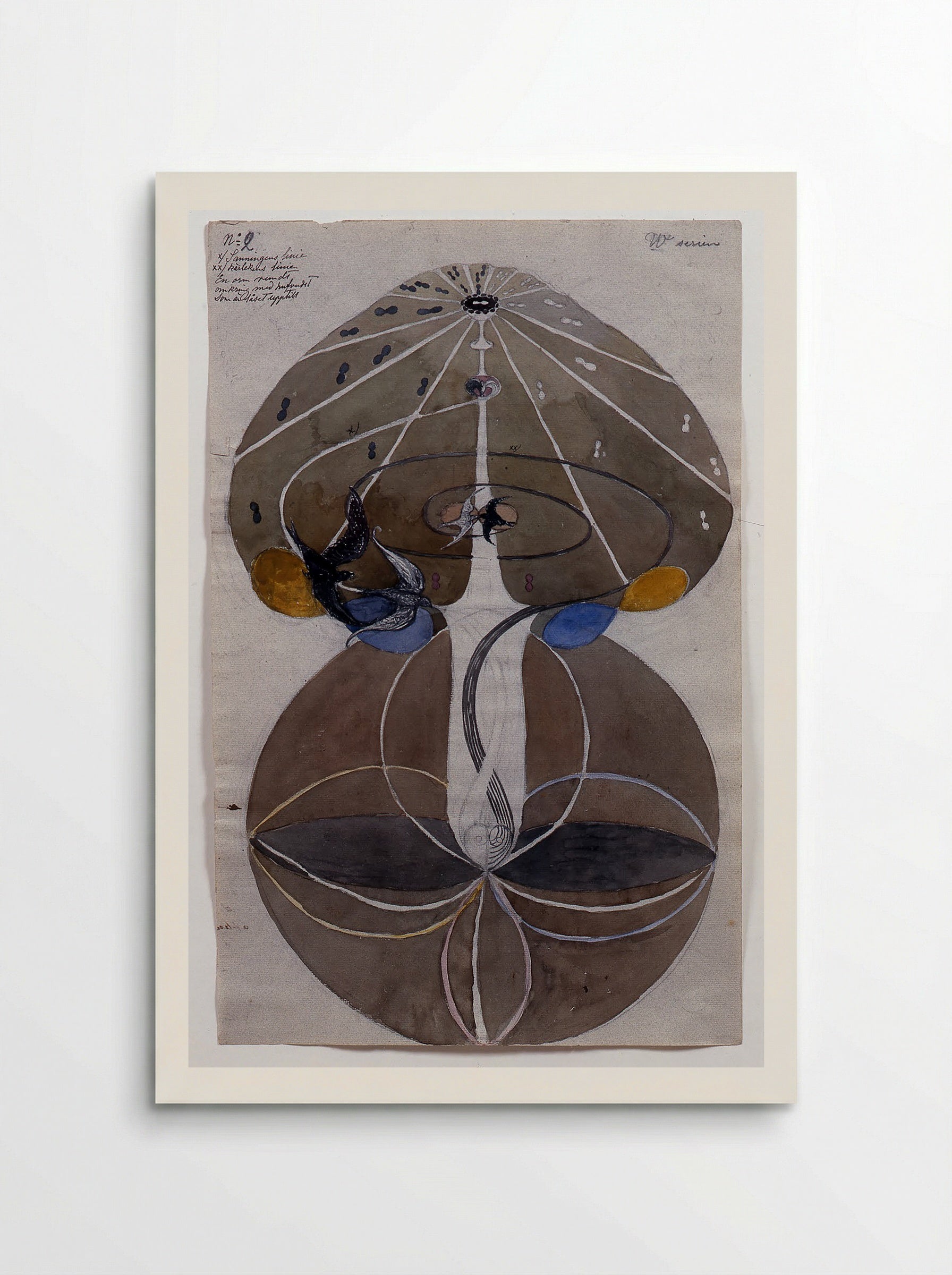 Tree of Knowledge No. 2 - Hilma af Klint - Poster