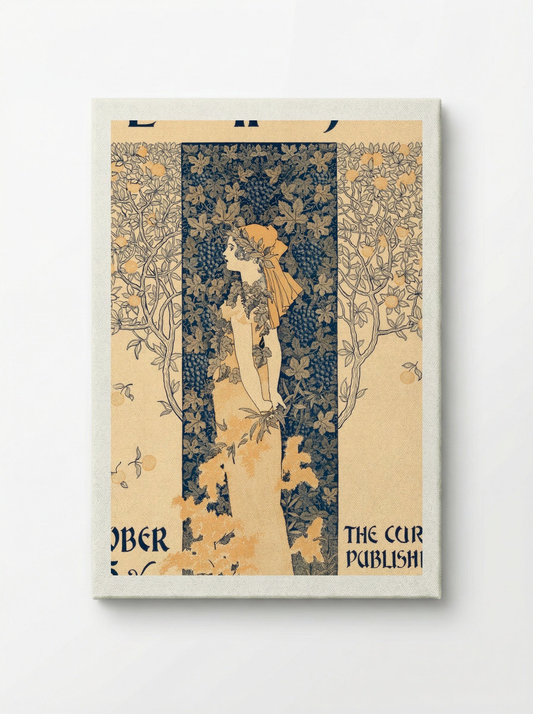 The Ladies' Home Journal for October, 1895 - William Martin Johnson - Canvas