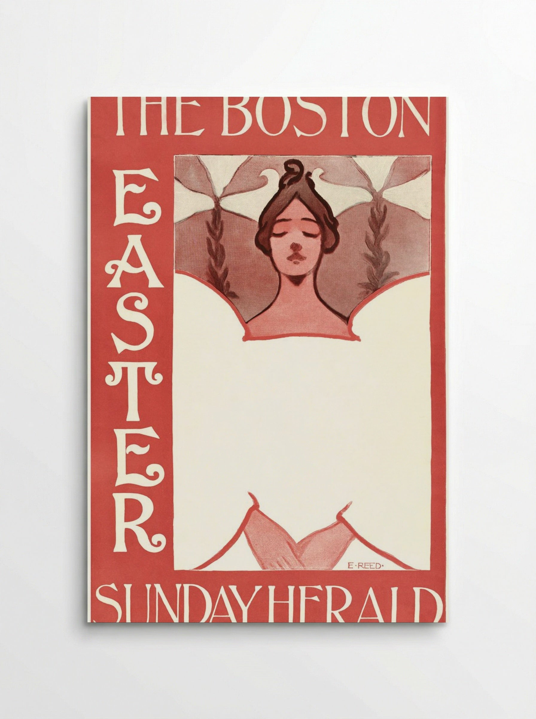 The Boston Easter Sunday Herald - Ethel Reed - Poster