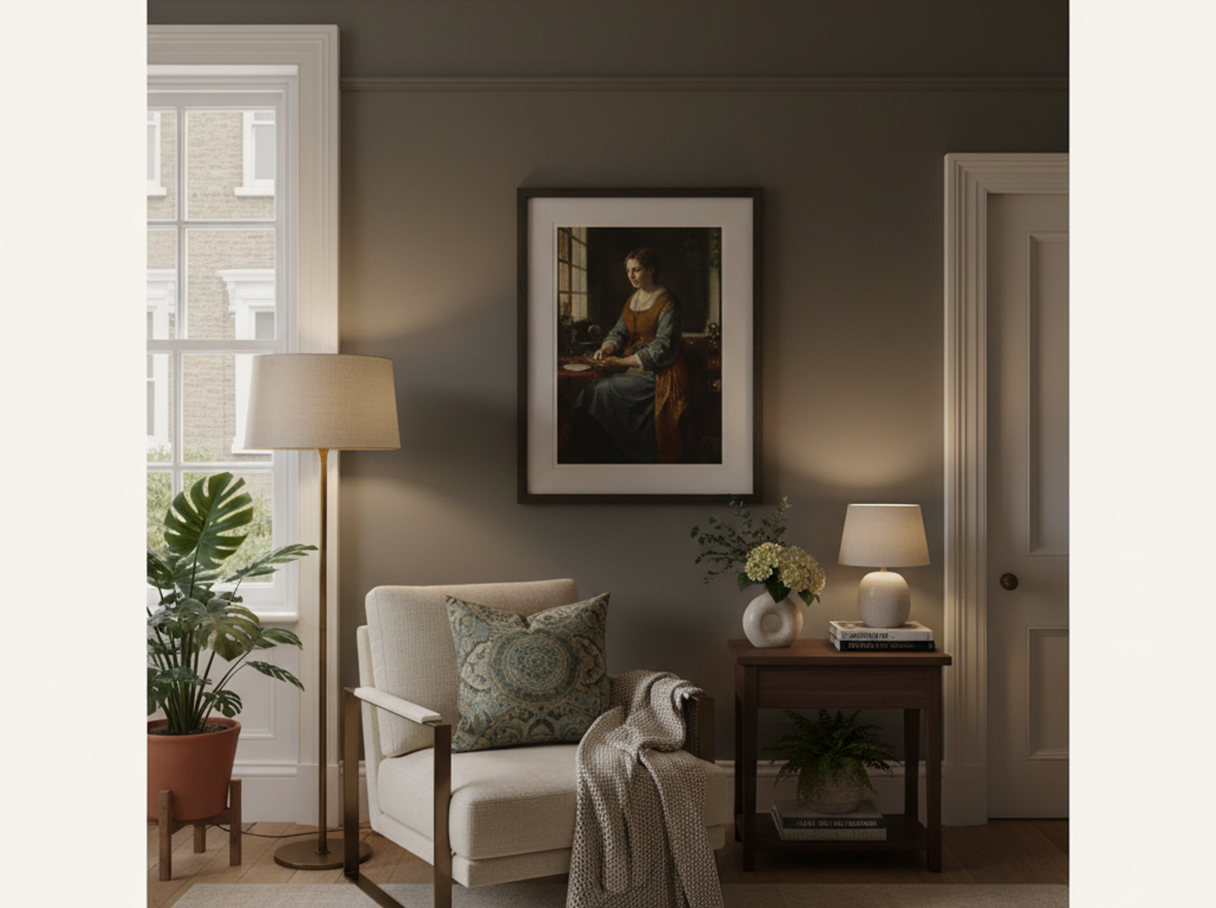 A Maid Asleep - Johannes Vermeer - Lifestyle