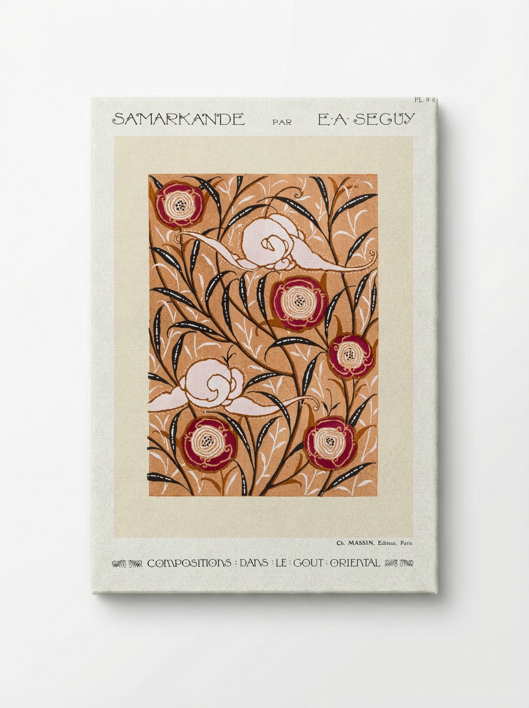 Samarkande, Plate No. 6 - Émile-Allain Séguy - Canvas