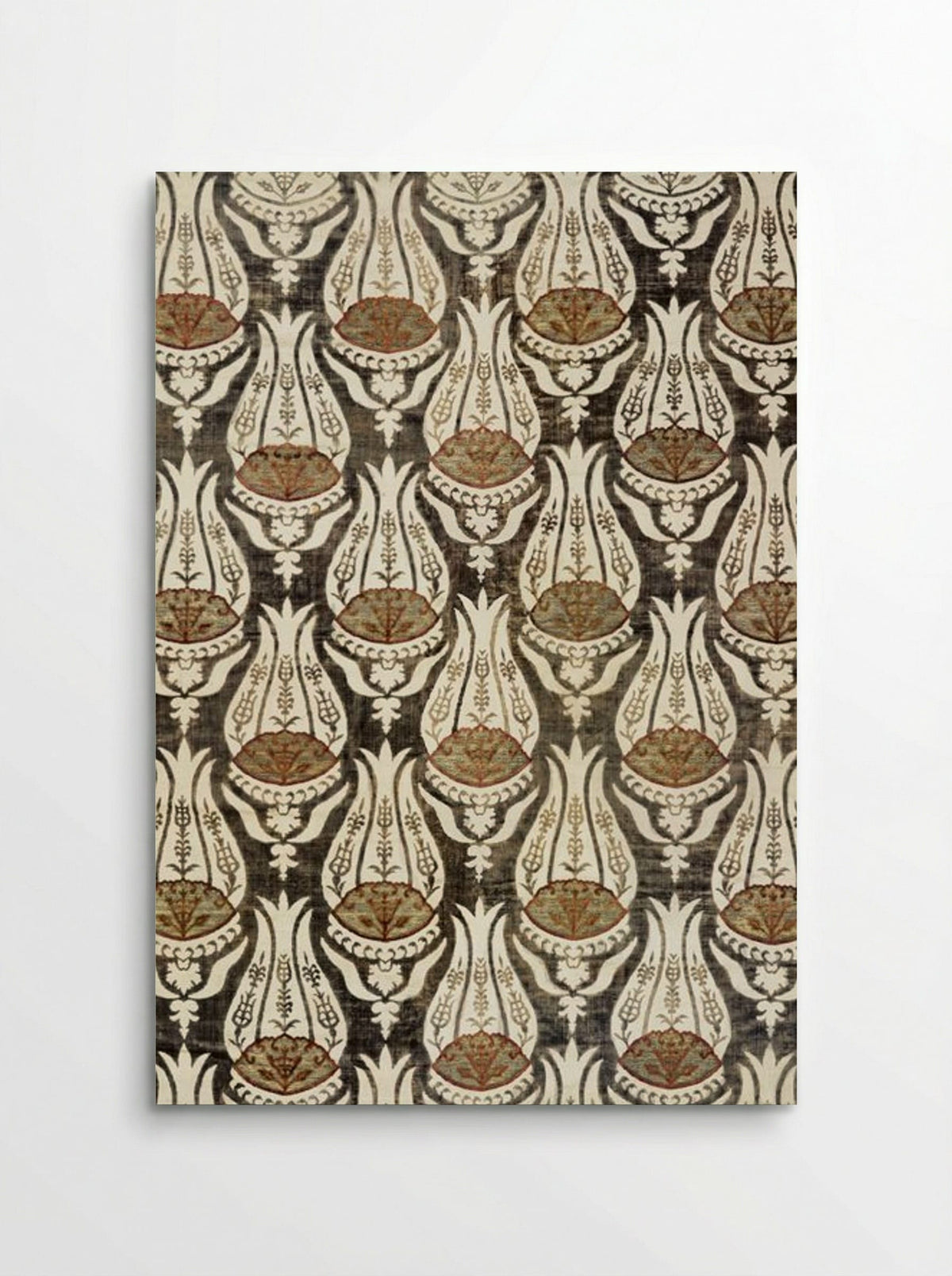 Furnishing Fabric with Tulip and Foliage Design - William Morris - Poster