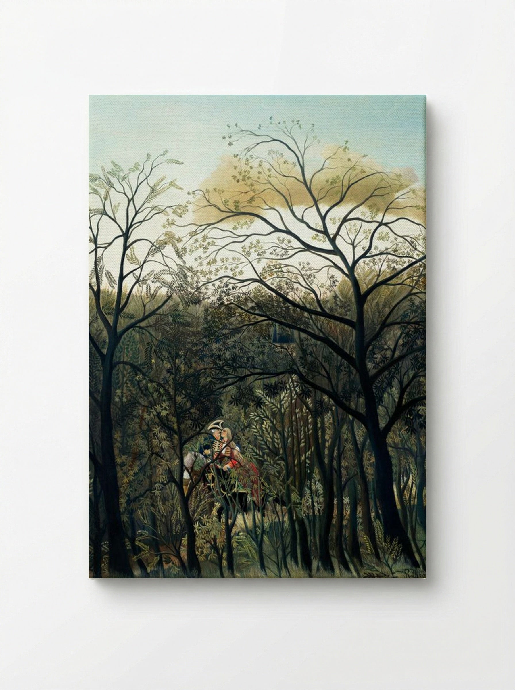 Rendezvous in the Forest - Henri Rousseau - Canvas