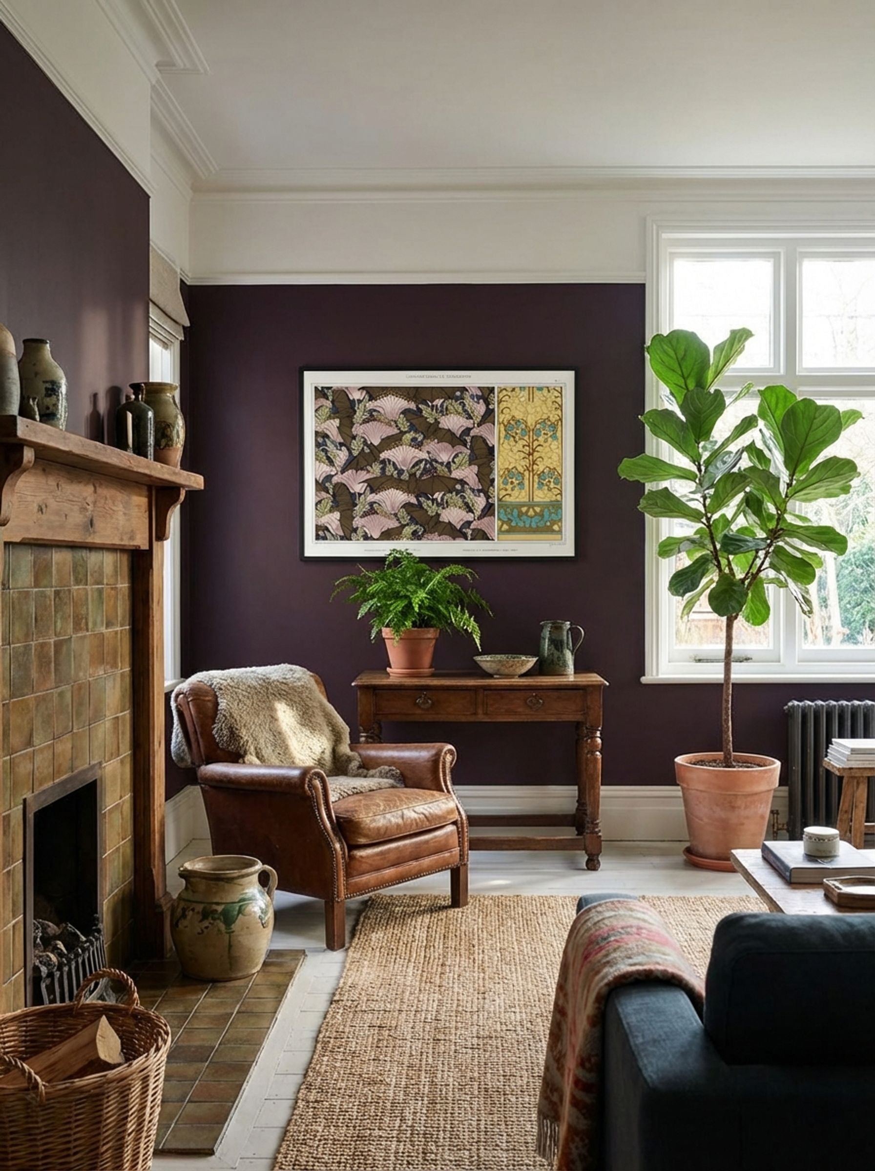 Chauves-souris et Pavots; Papillons et Campanules - Maurice Pillard Verneuil - Lifestyle