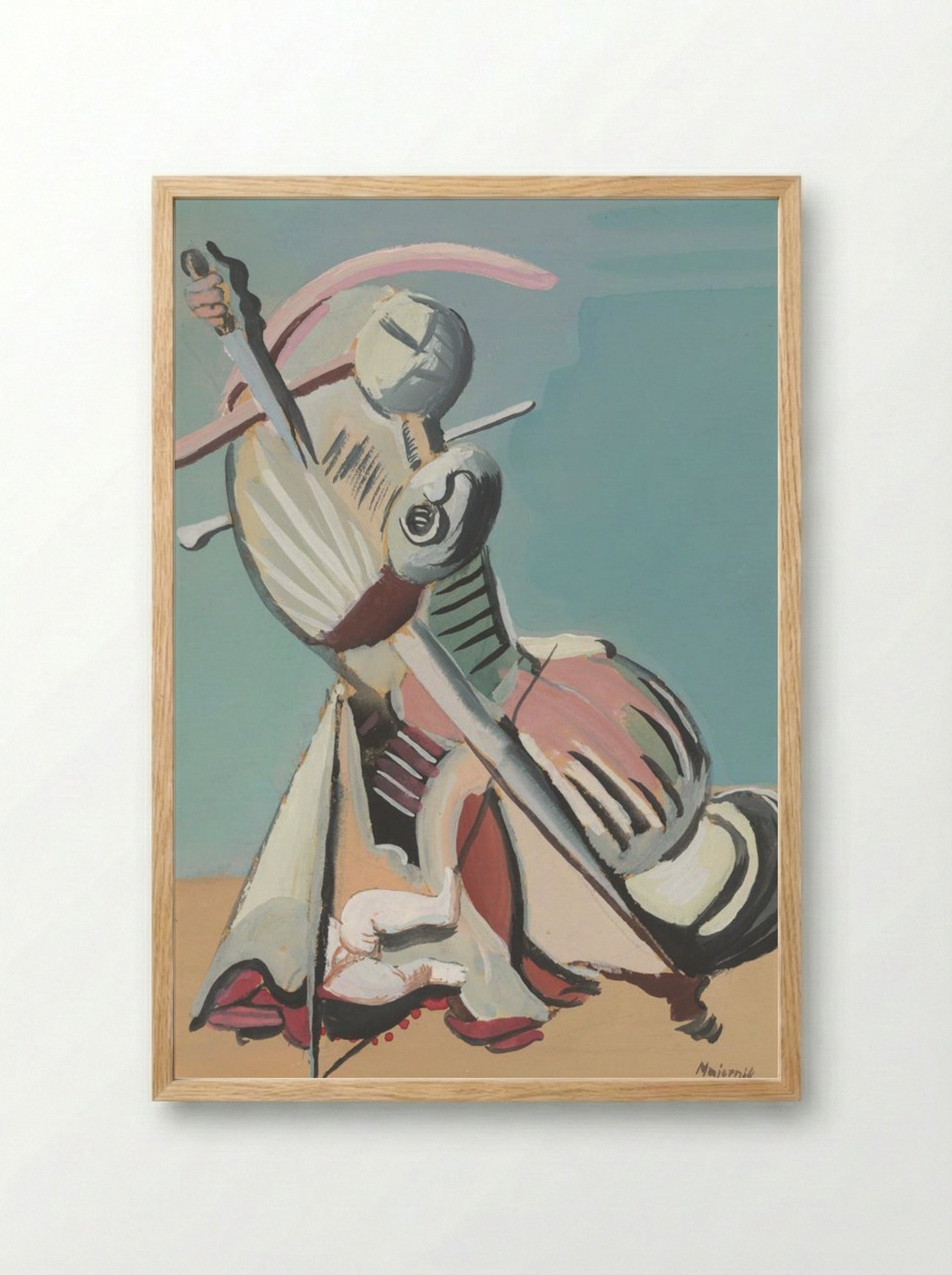 Massacre of the Innocents - Cyprián Majerník - Framed Print Wood