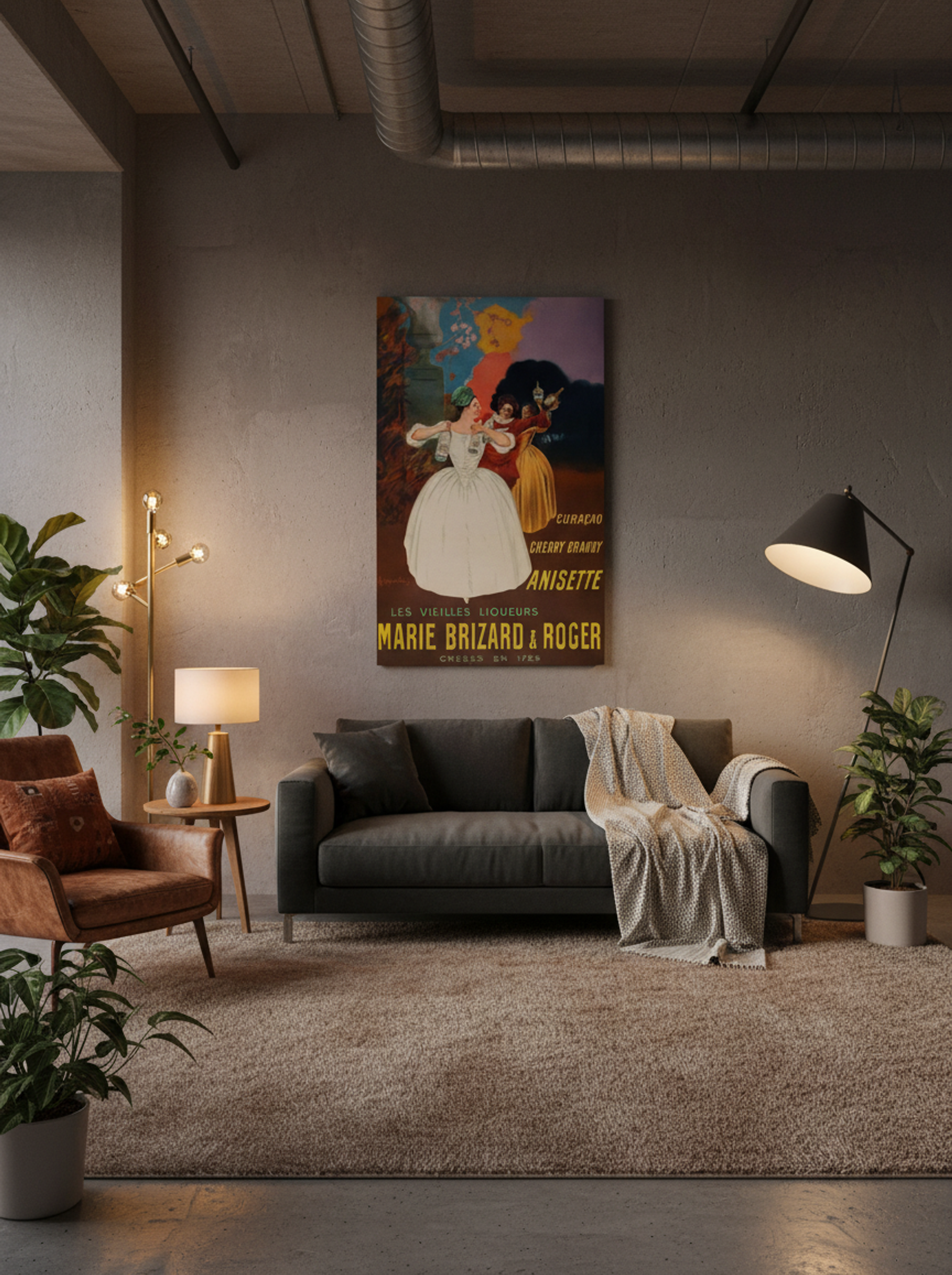 The Old Liqueurs Marie Brizard & Roger - Leonetto Cappiello - Lifestyle